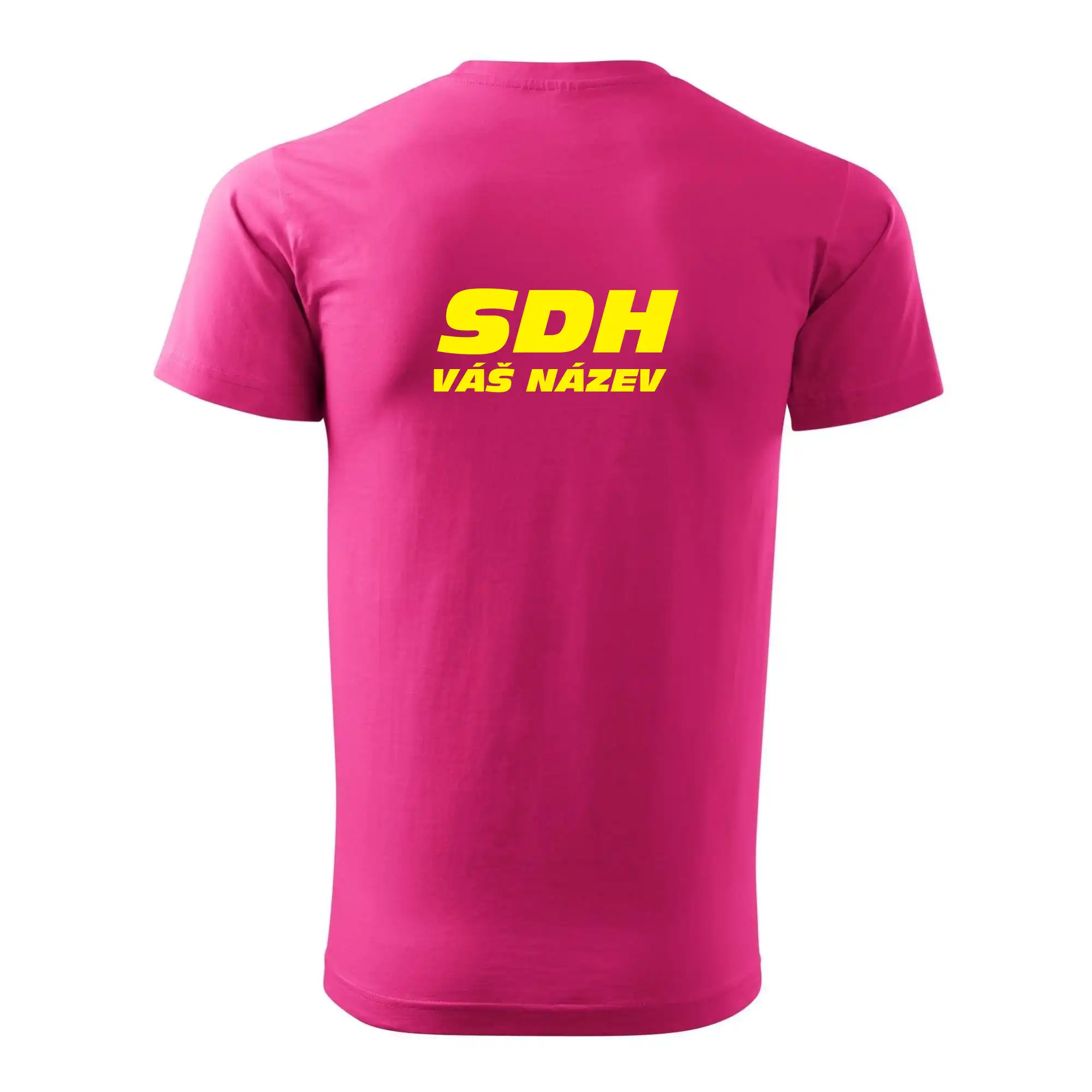 Hasičský sport SDH + váš název ŽLUTÁ