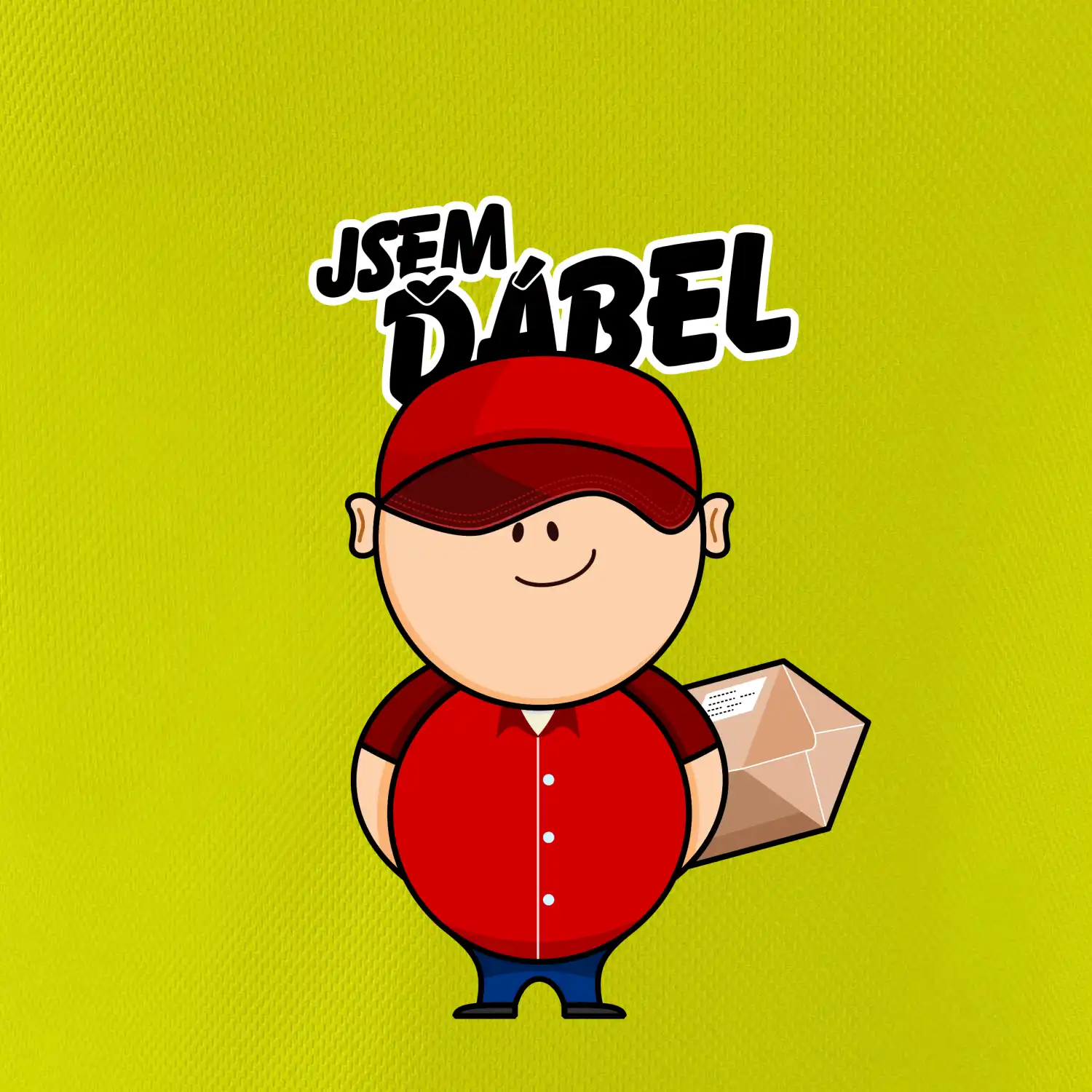 Jsem ďábel doručovatel červený