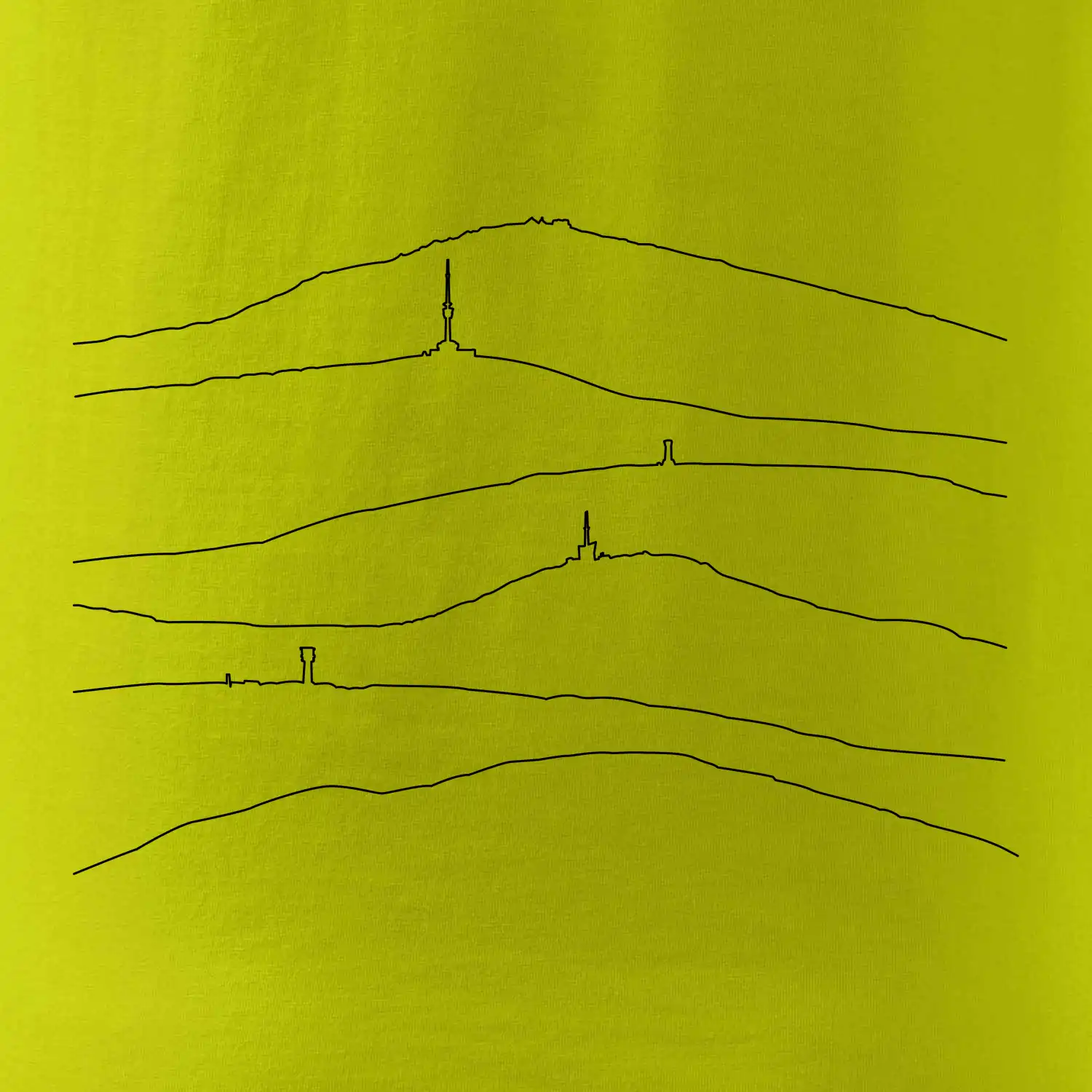 Siluety Českých hor - linky