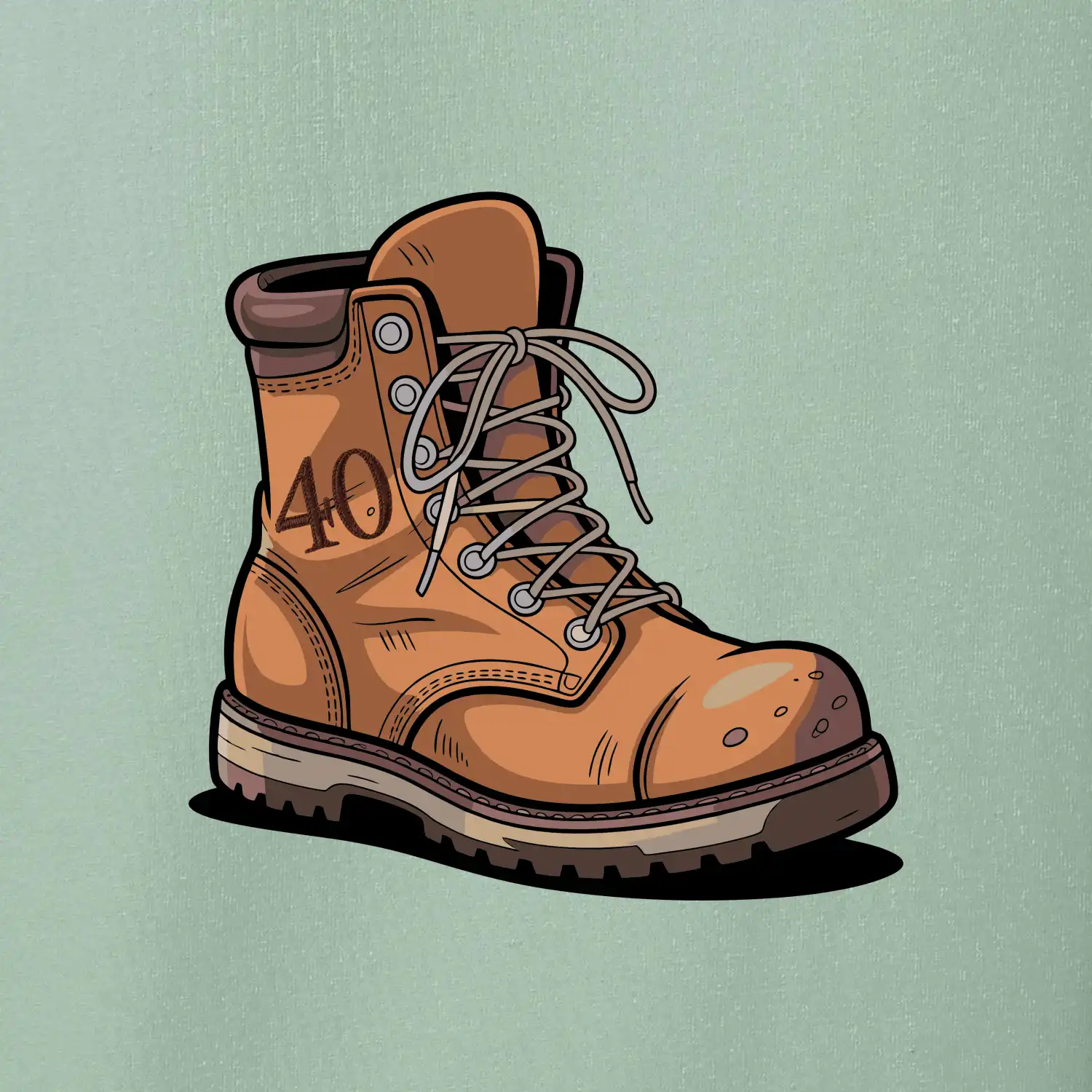 Turistická narozeninová bota 40