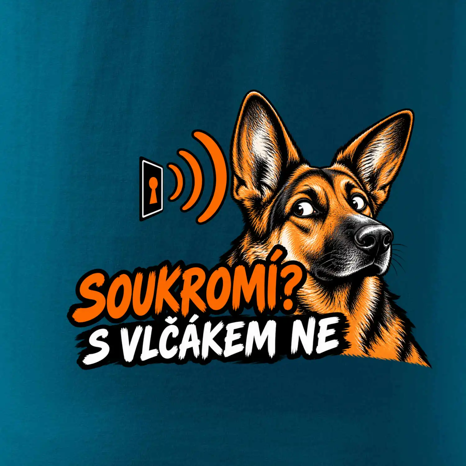 Soukromí s vlčákem ne - německý ovčák