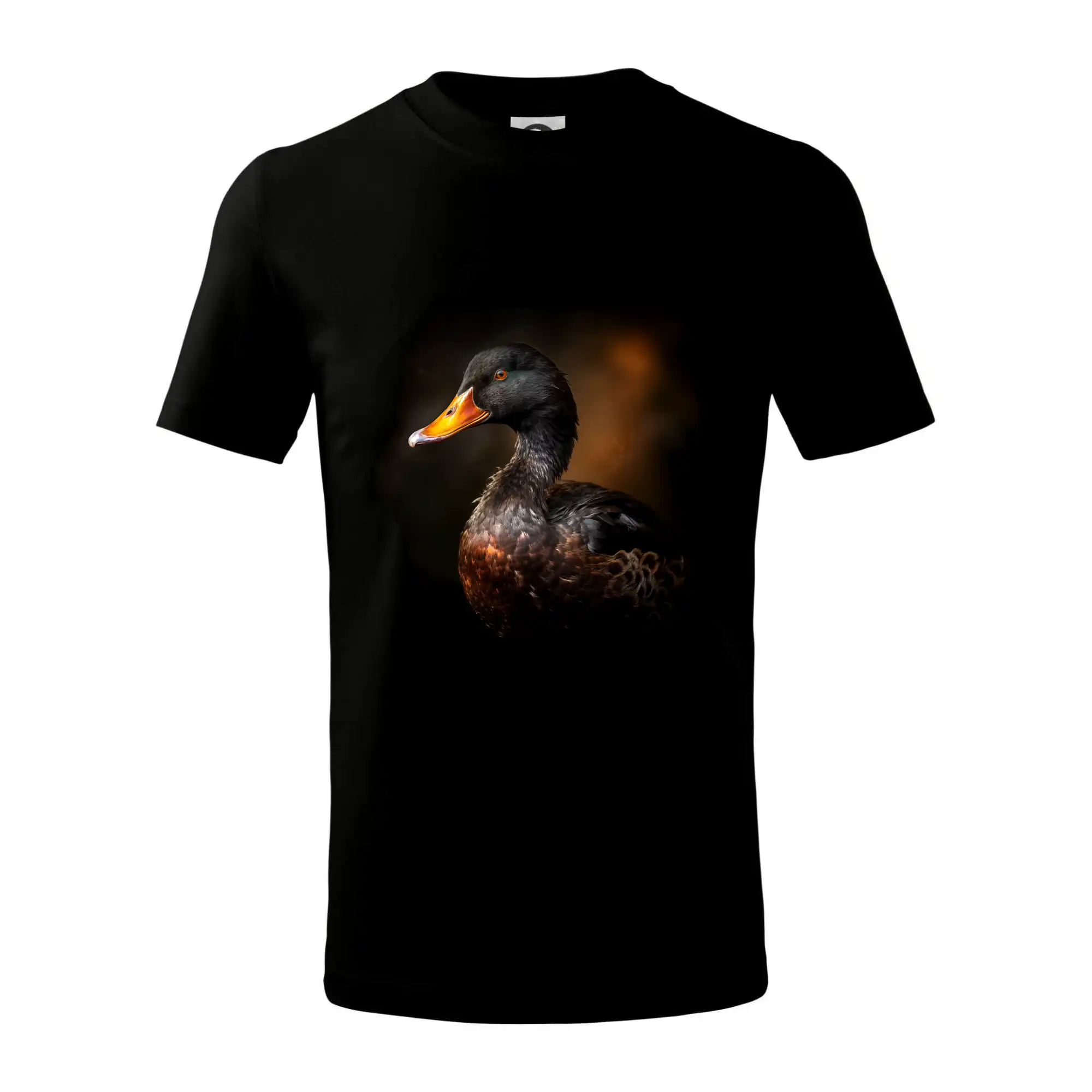 Kachna z boku černá fotka