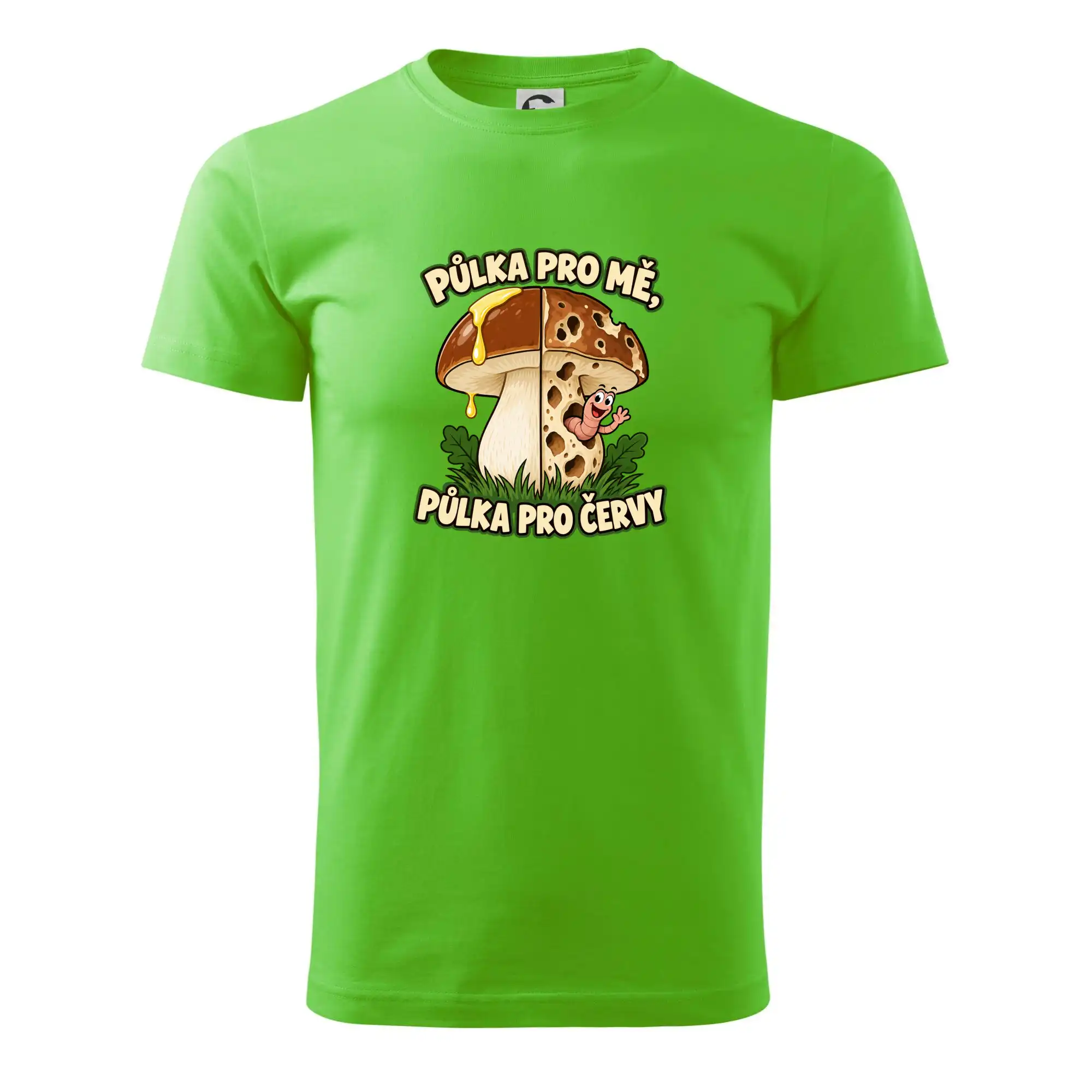 Půlka pro mě, půlka pro červy