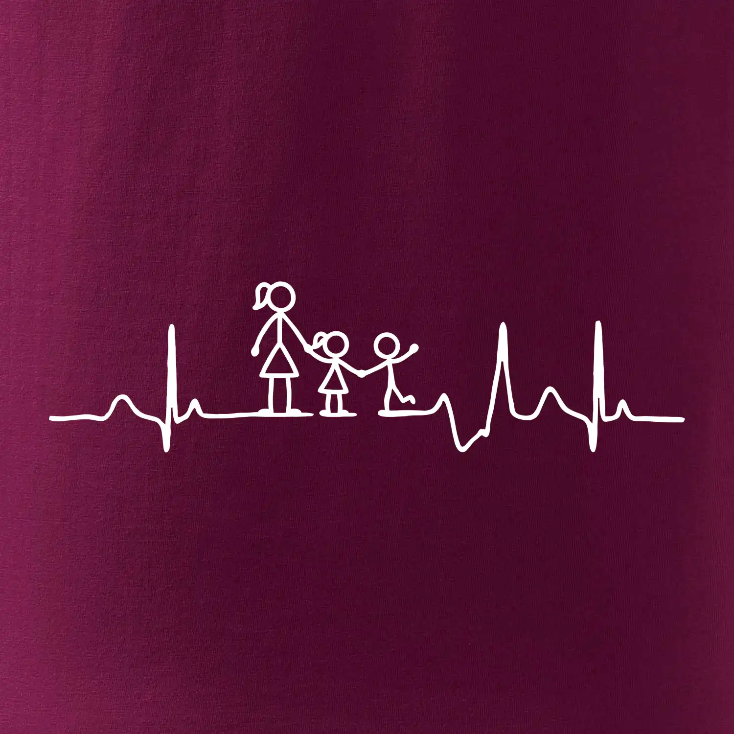 Ekg maminka a holka + kluk