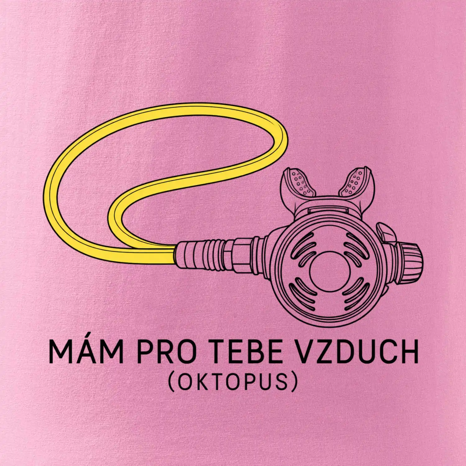 Mám pro tebe vzduch záložní regulátor se žlutou hadicí
