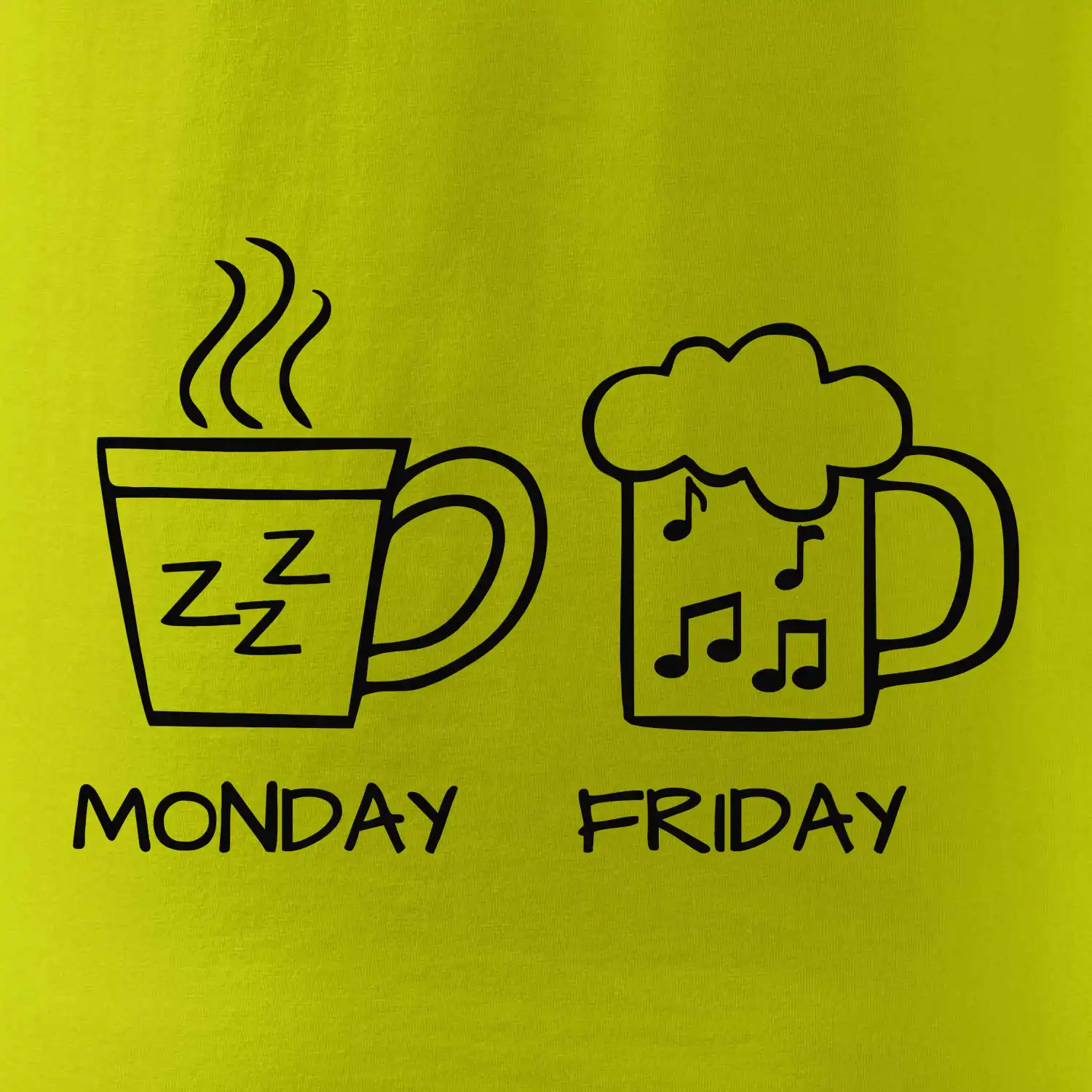 Monday - Friday - Coffee Beer