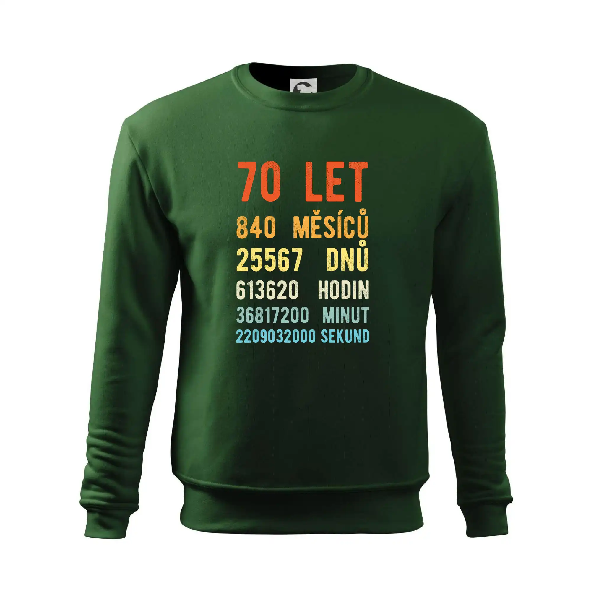 Narozeniny 70 přepočet času