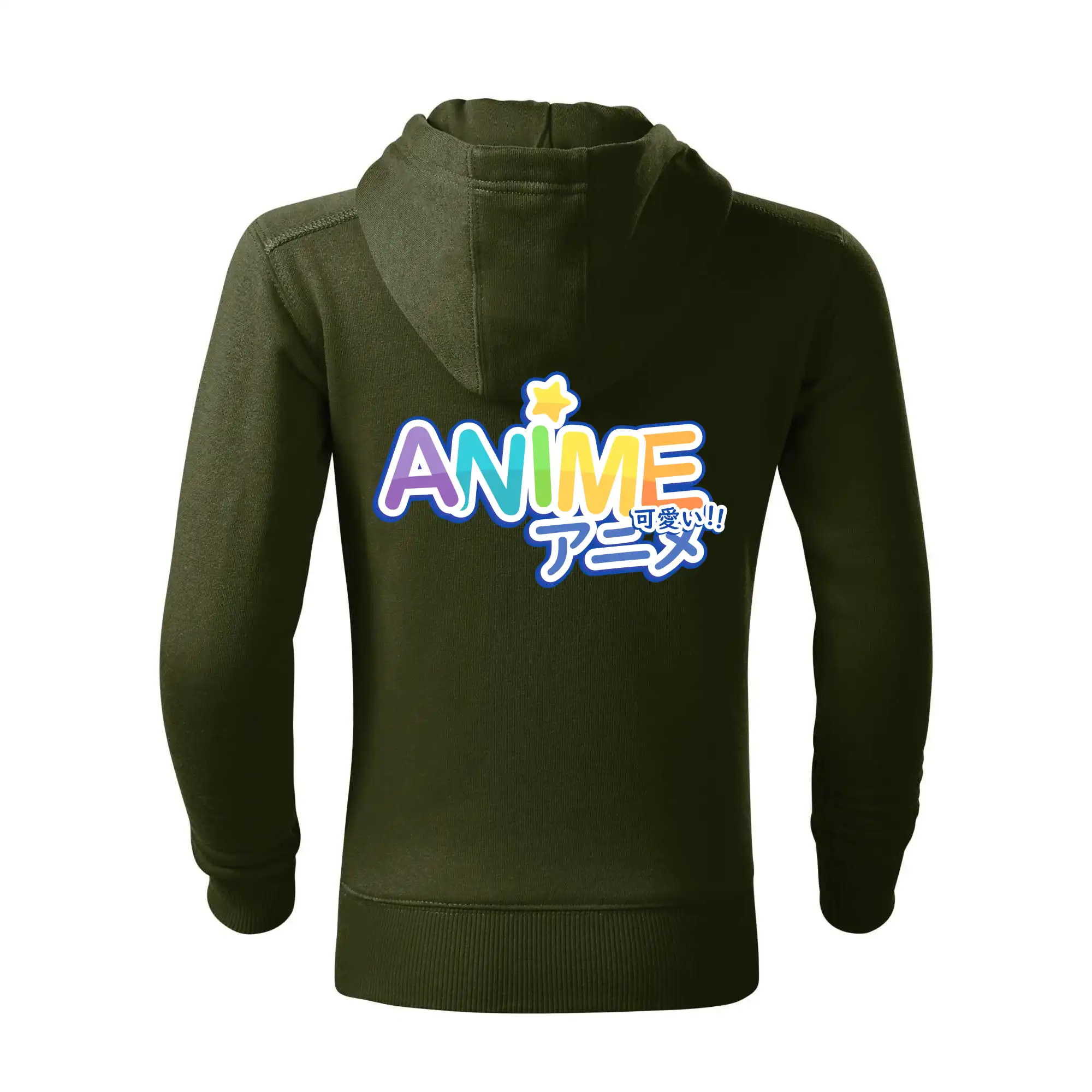 Anime nápis duhový