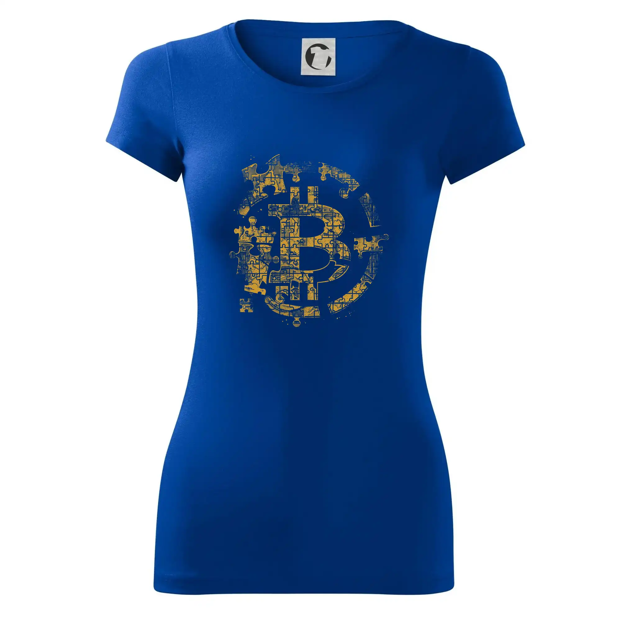 Logo bitcoin puzzle