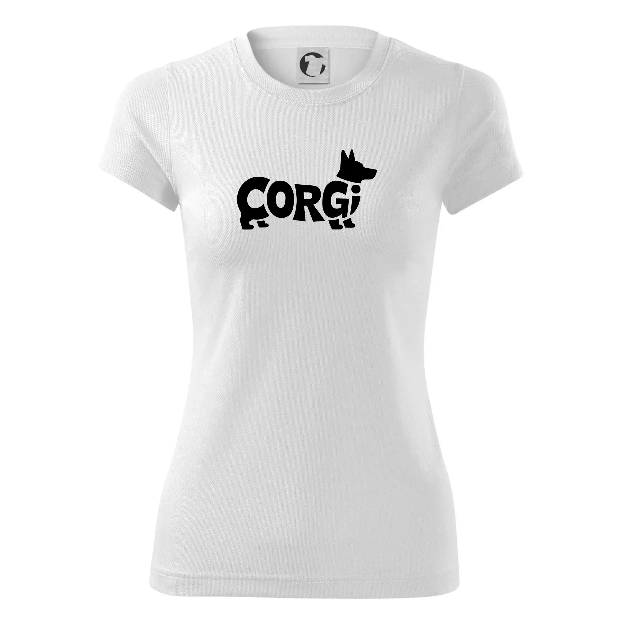 Corgi nápis v těle