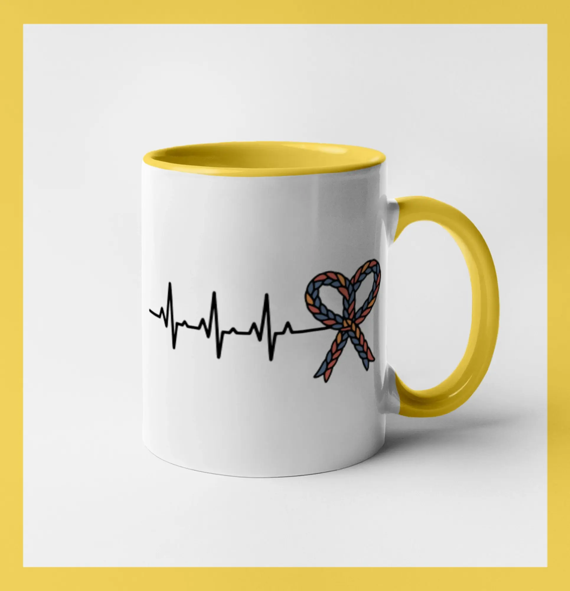 EKG srdce velikonoce
