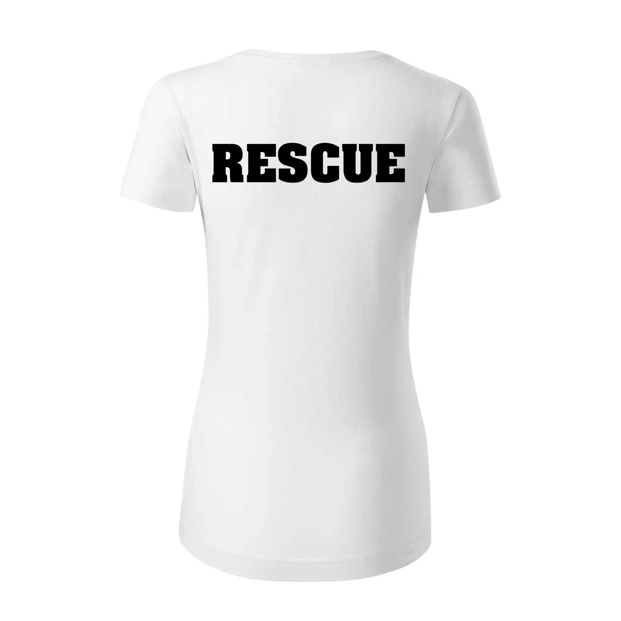 Rescue - Hvězda na prsu +  nápis na zádech