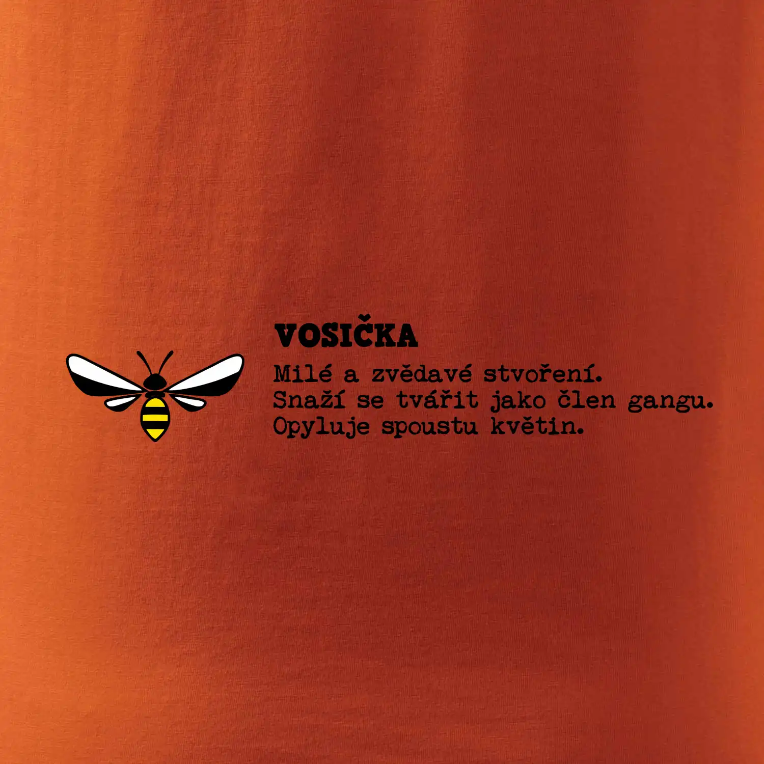 Vosička Milé a zvědavé stvoření