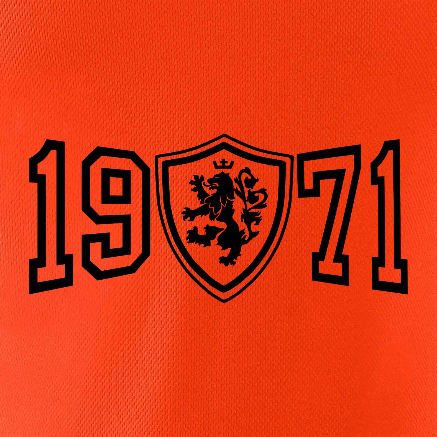 Narozeninový motiv - znak - 1971