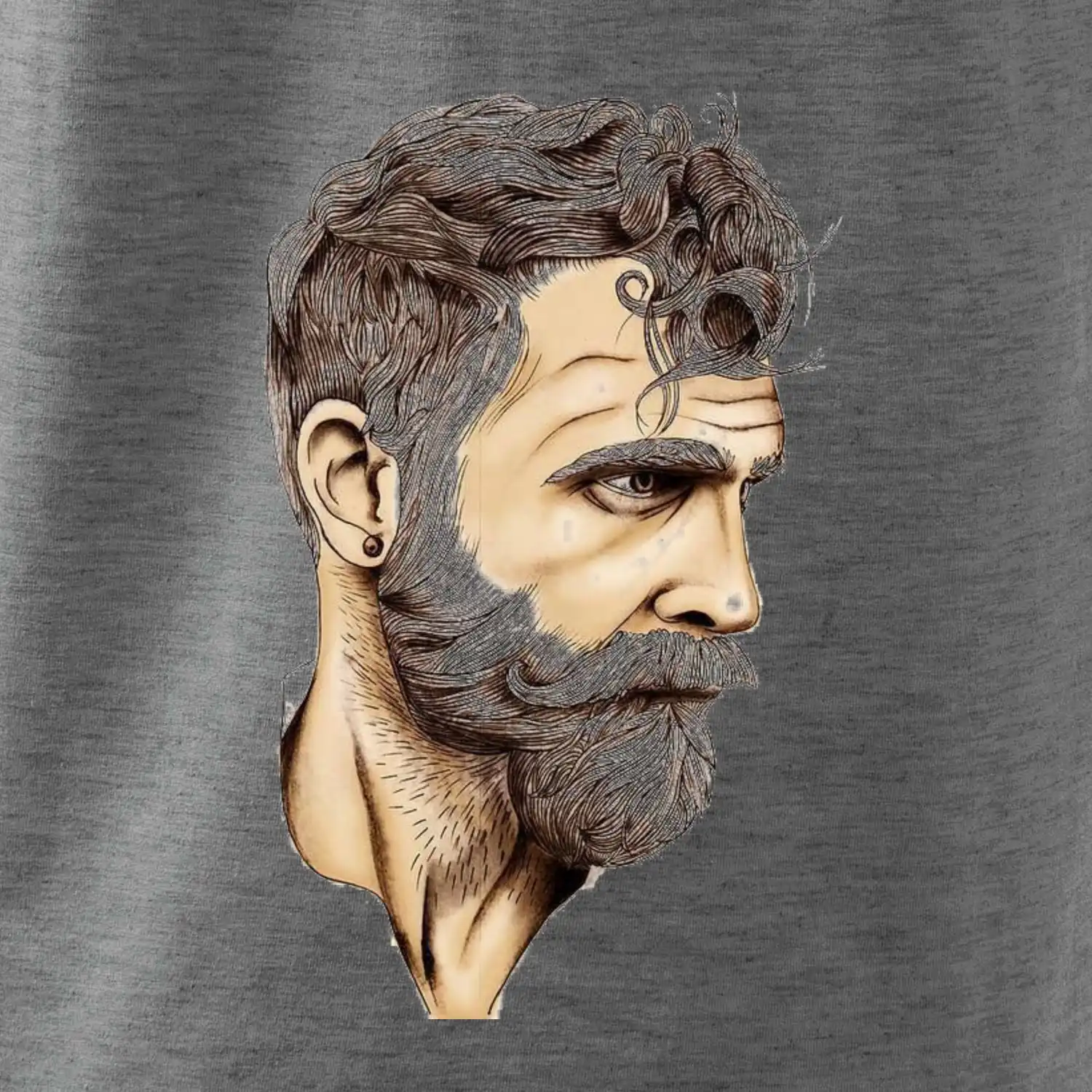 Mustache man