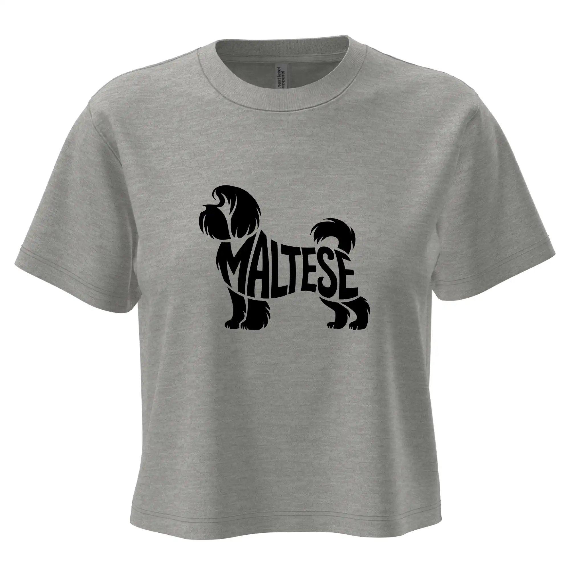 Maltézský psík nápis v těle