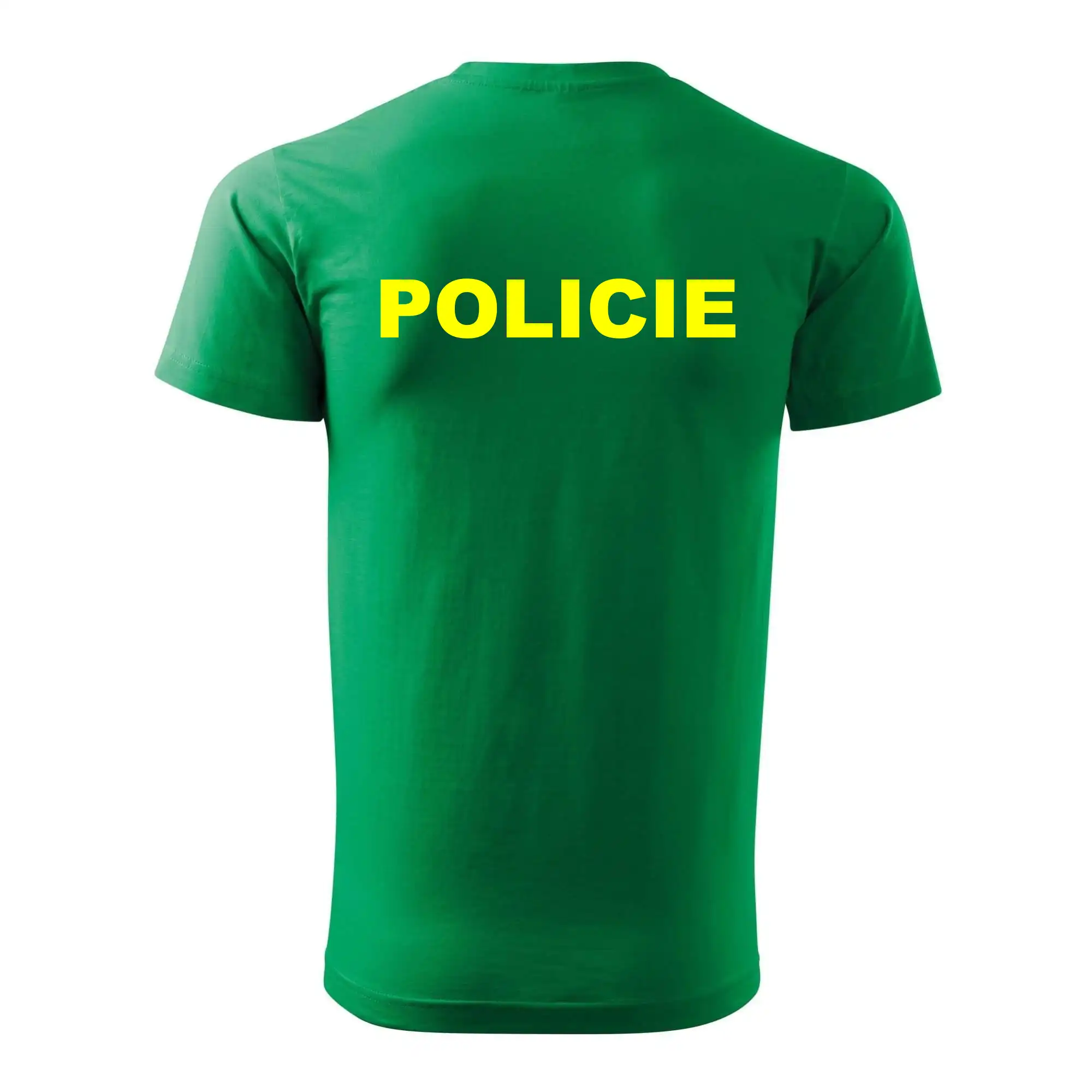 Policie Nápis žlutý