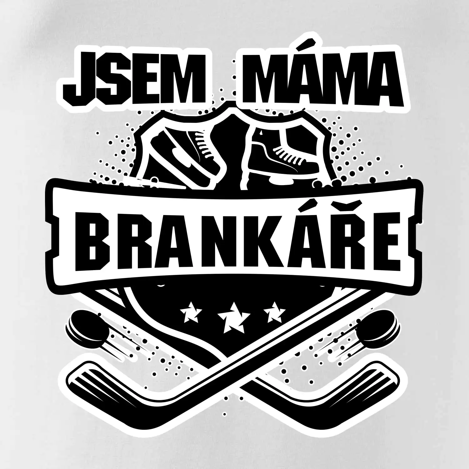 Hokejový erb - Máma brankáře