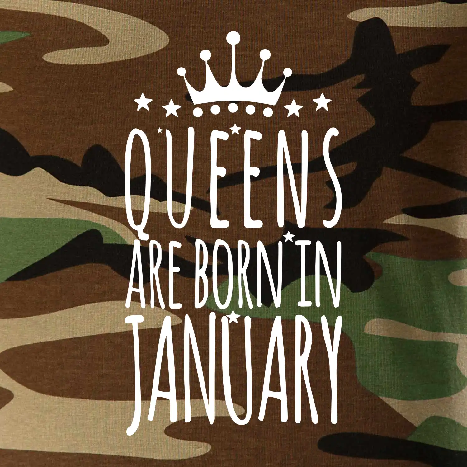 Queens are born in January