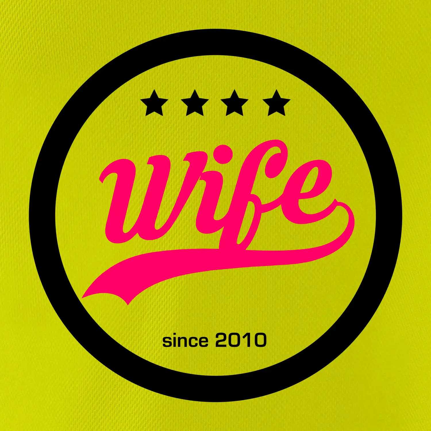 Wife since (váš ročník)