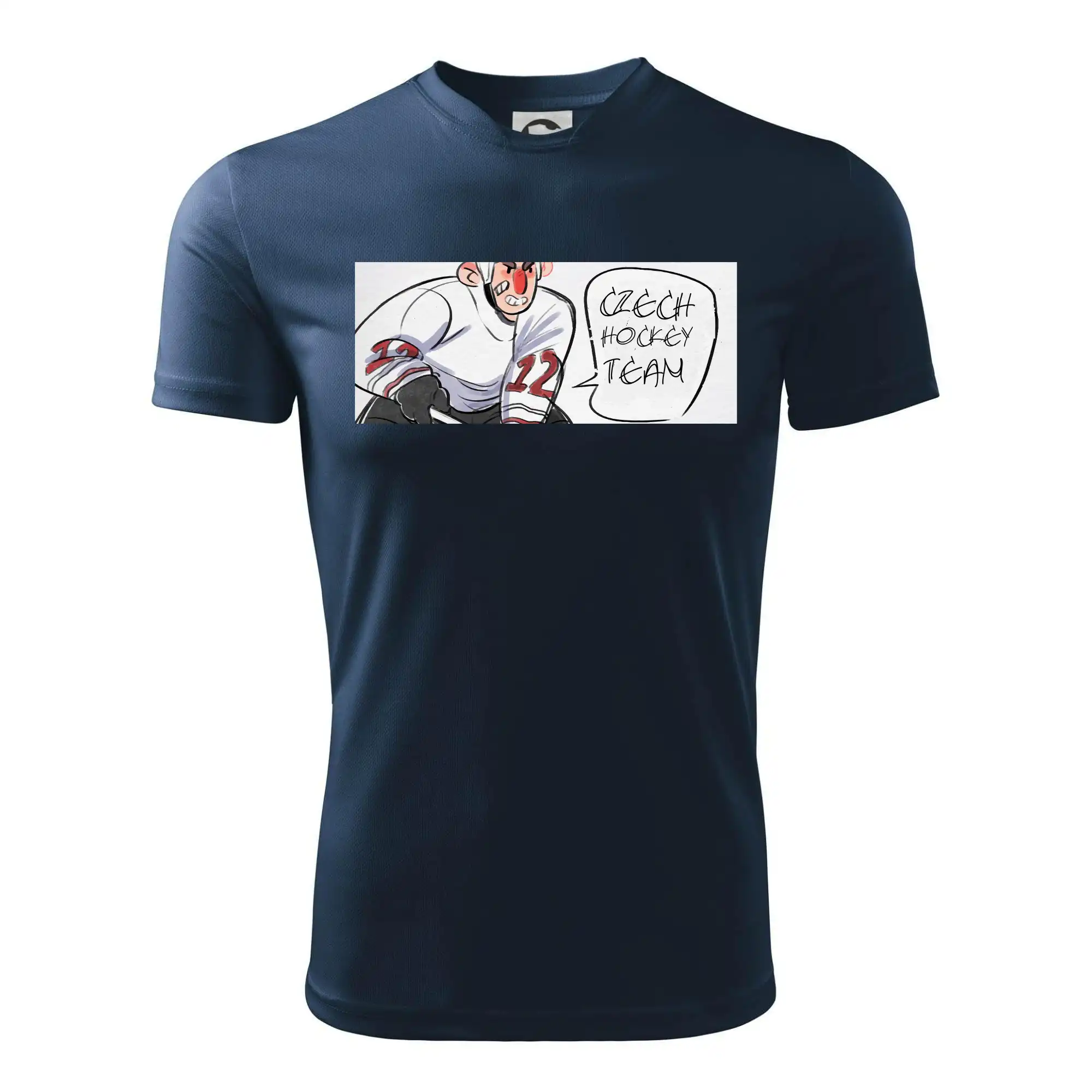 Czech hockey team animovaná postava