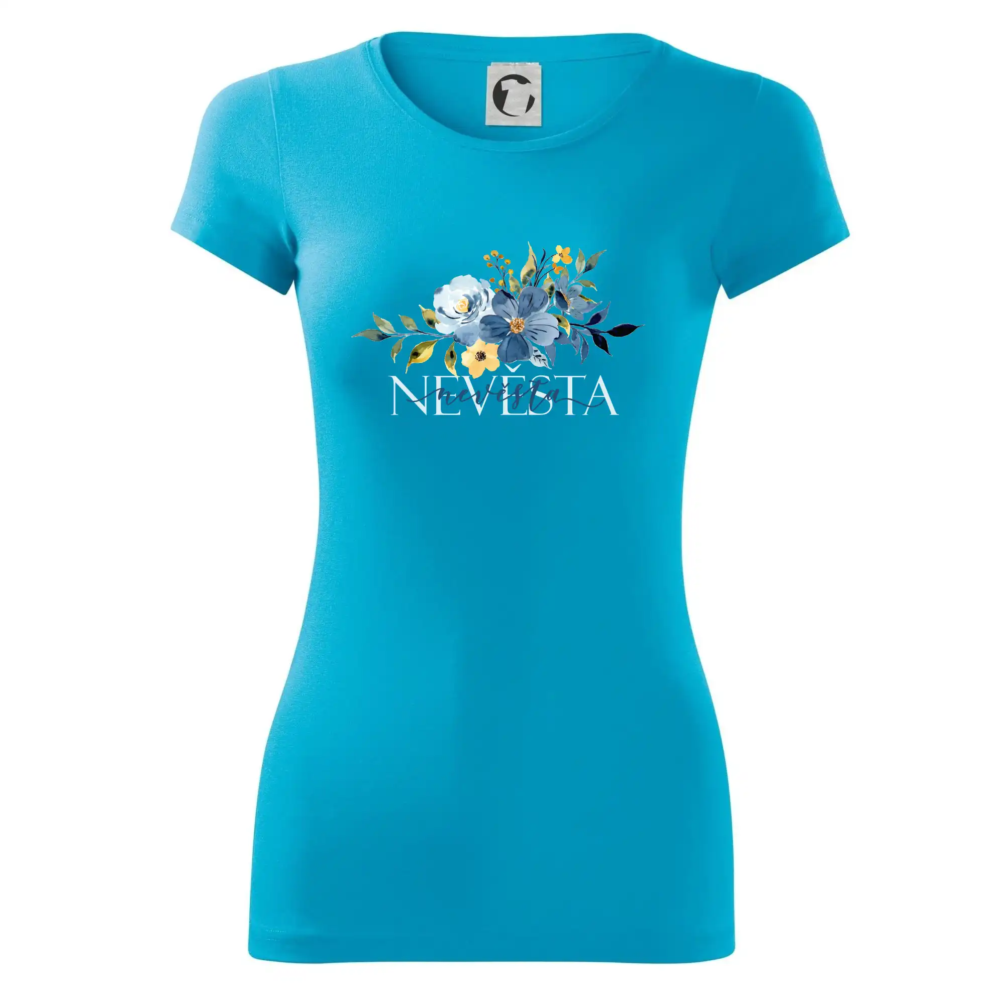 Nevěsta květy modré