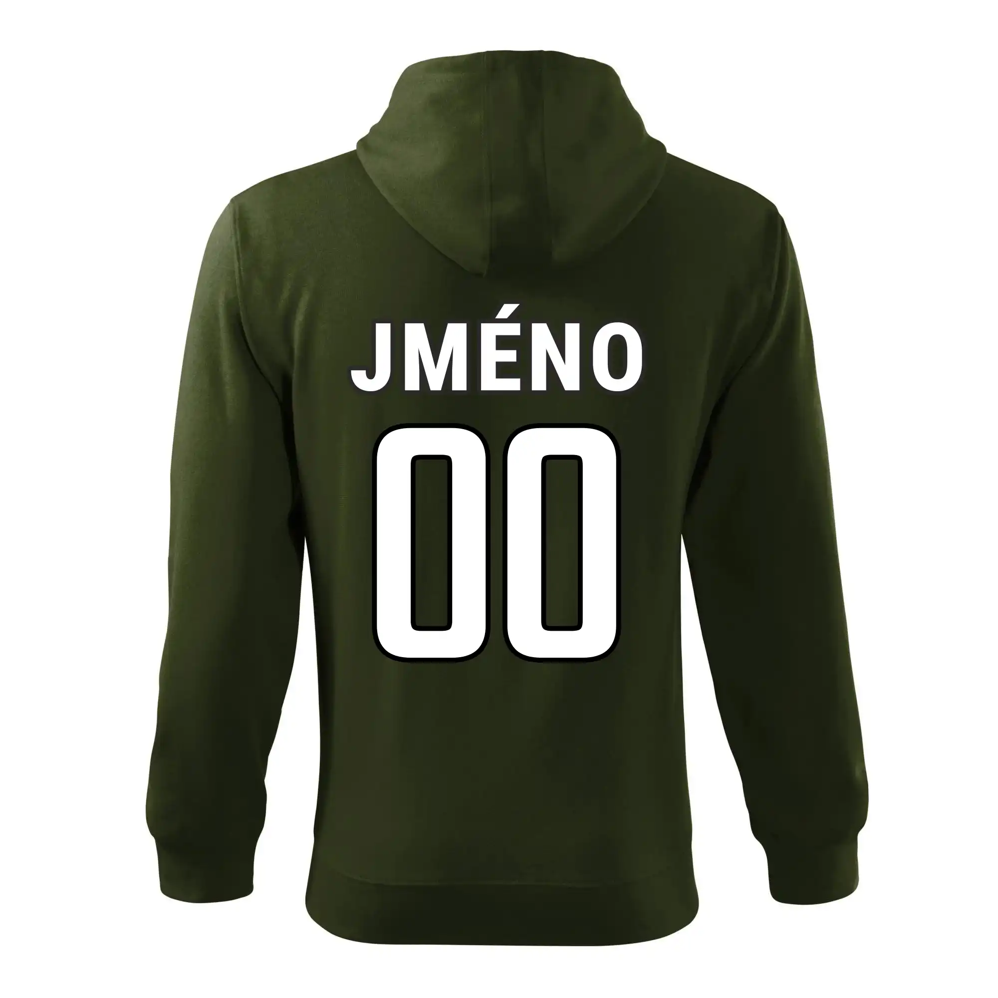 Hokejový dres - vlastní jméno a číslo