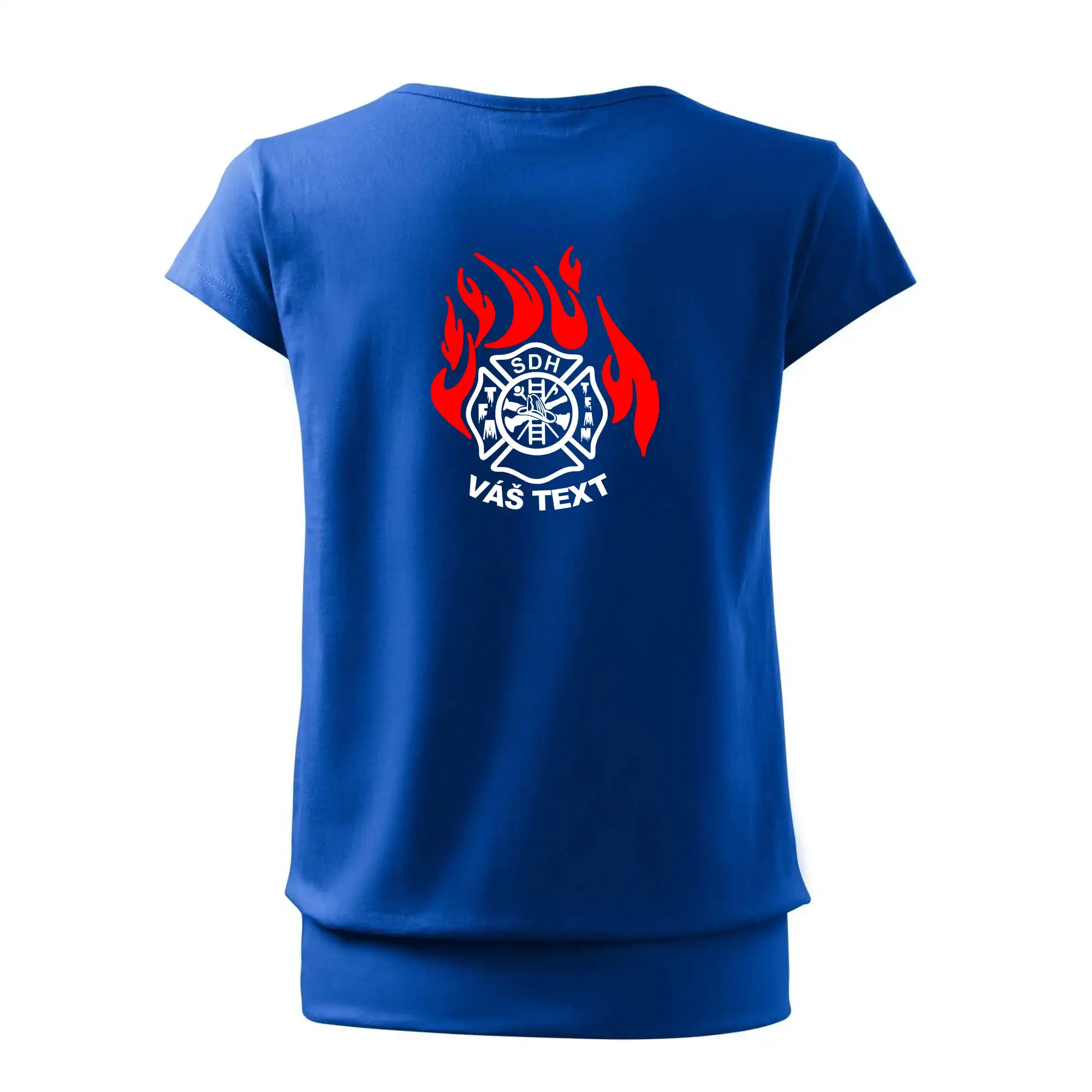 TFA Sport SDH (červený oheň) - Vlastní nápis