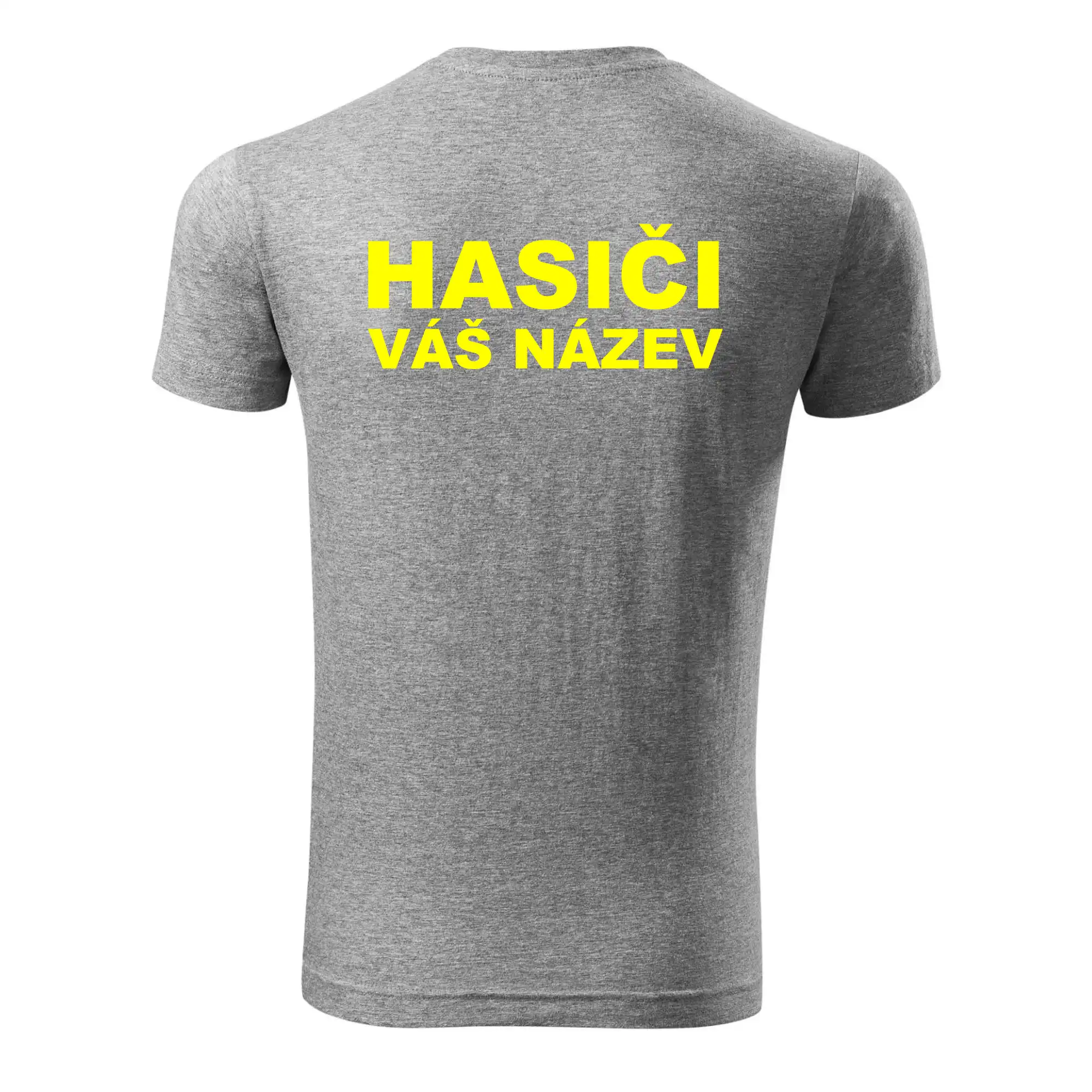 Hasiči - žlutý nápis - váš název sboru