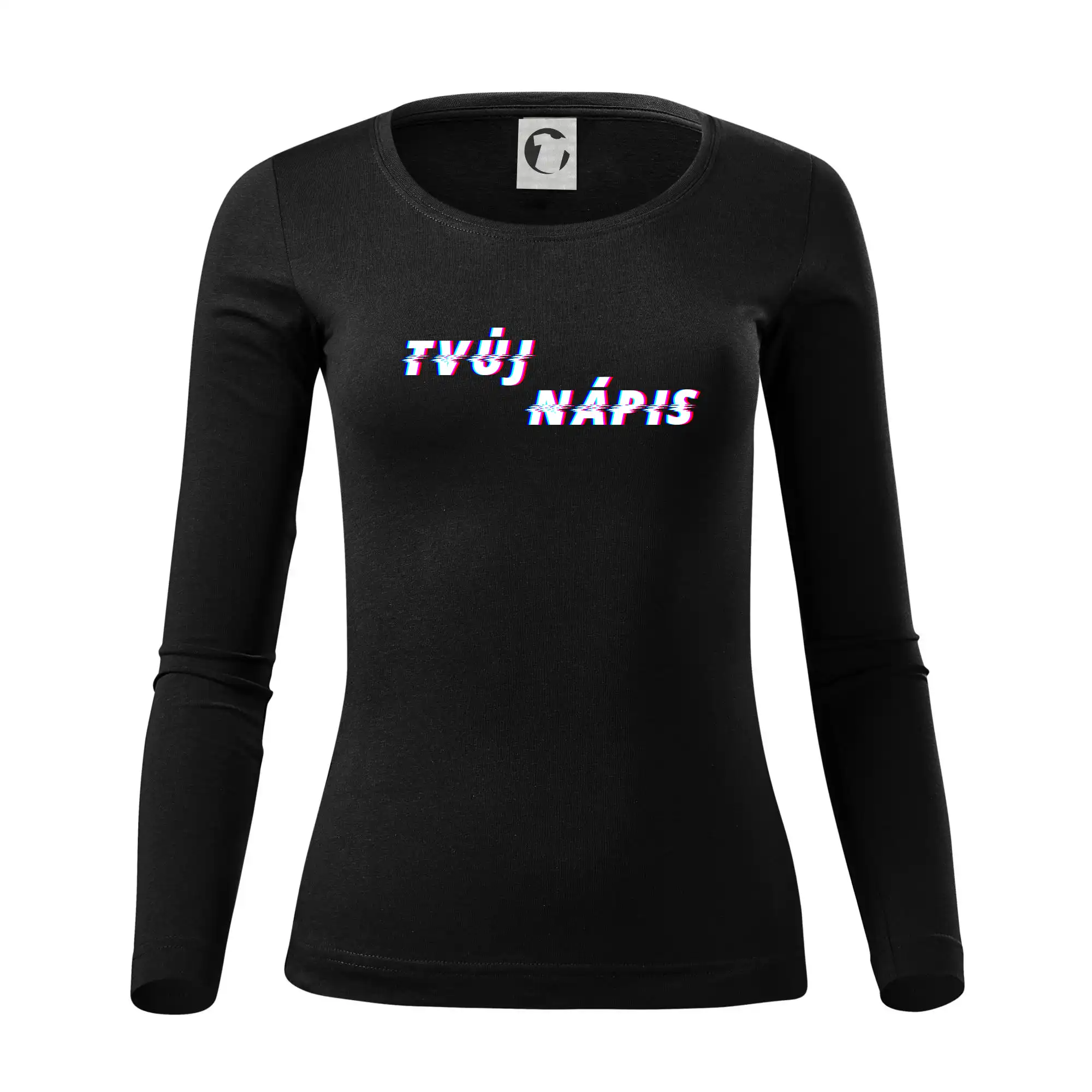 Glitch font - tvůj nápis