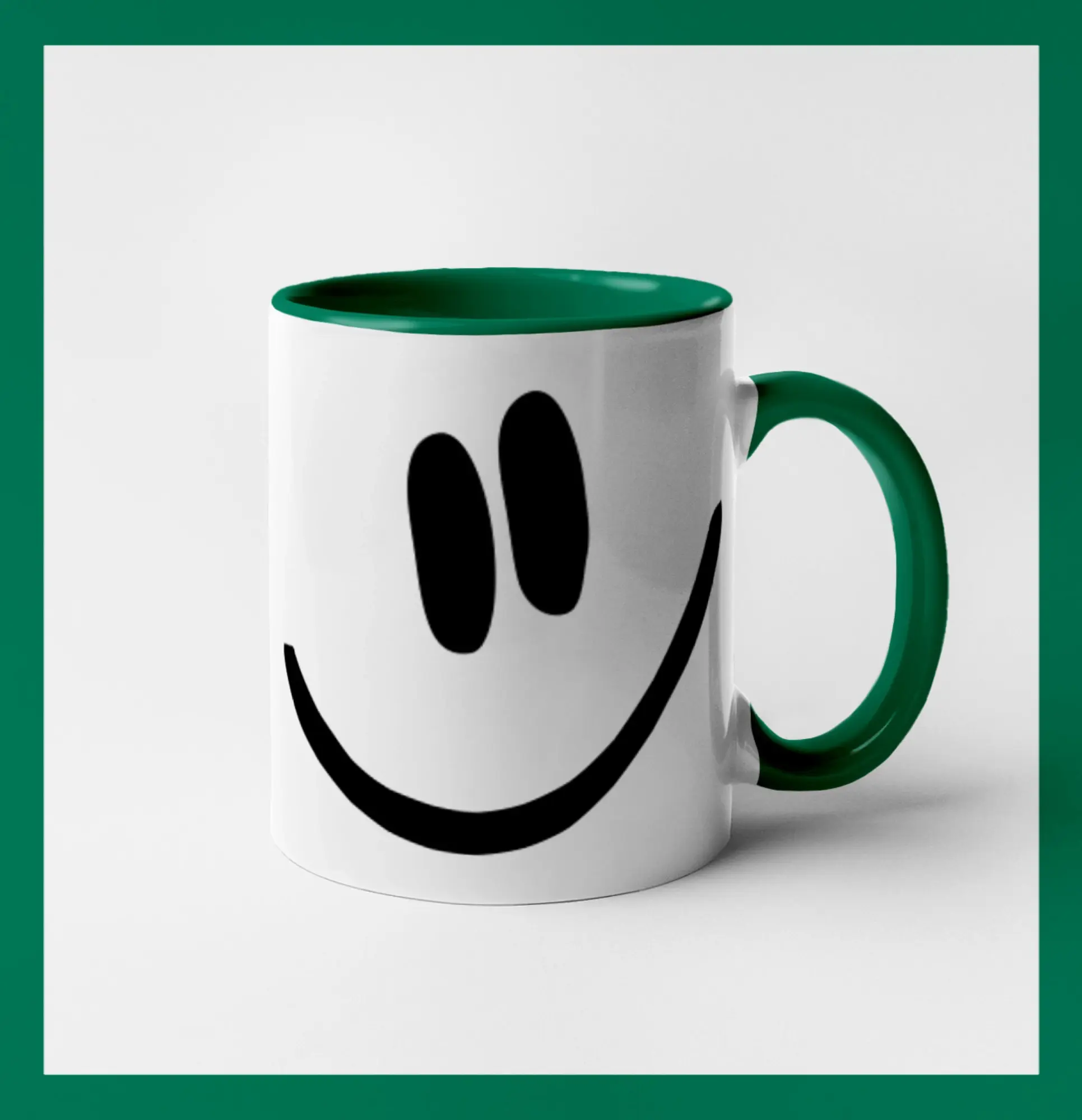 Emoji bez obrysu - usměv