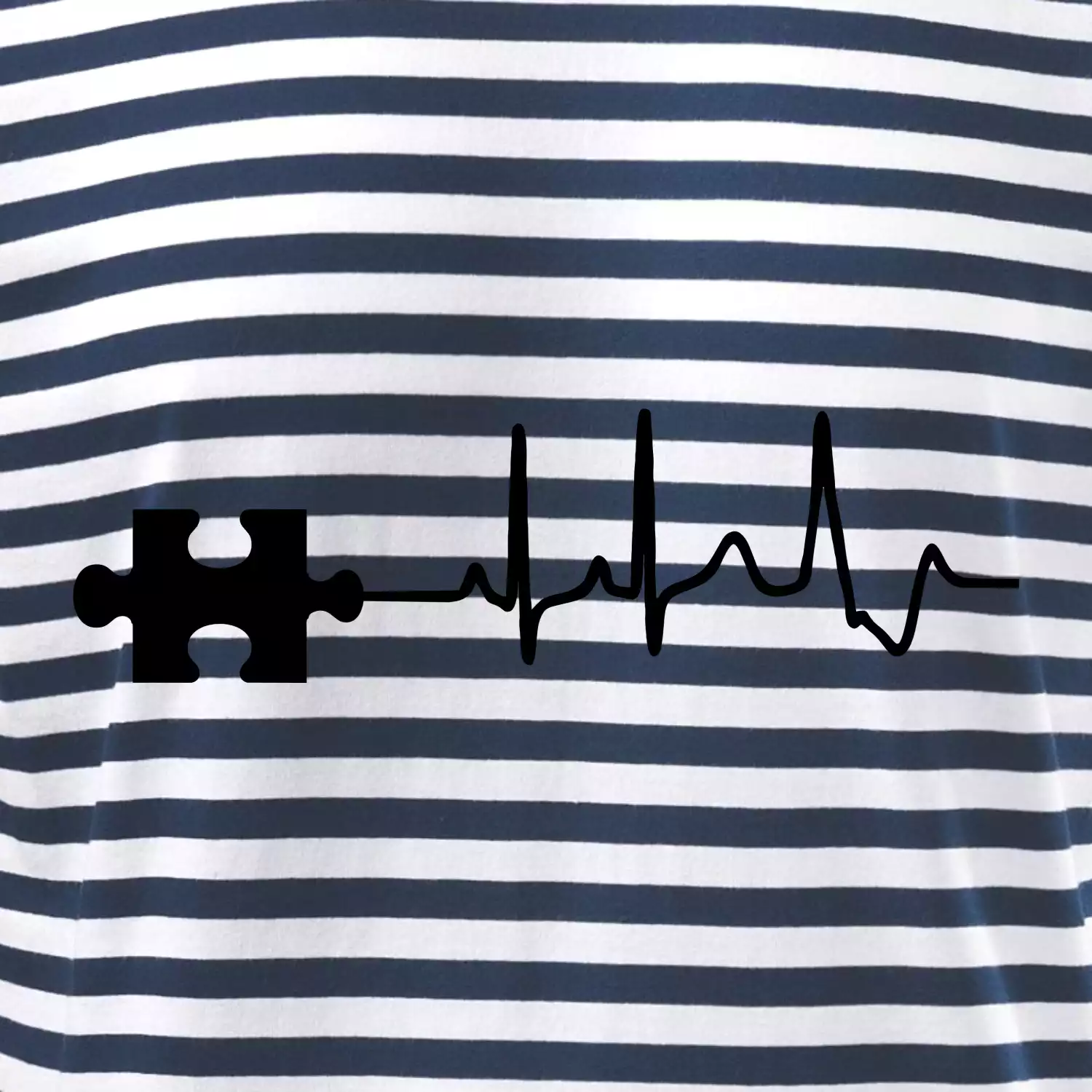 EKG puzzle rozpojené