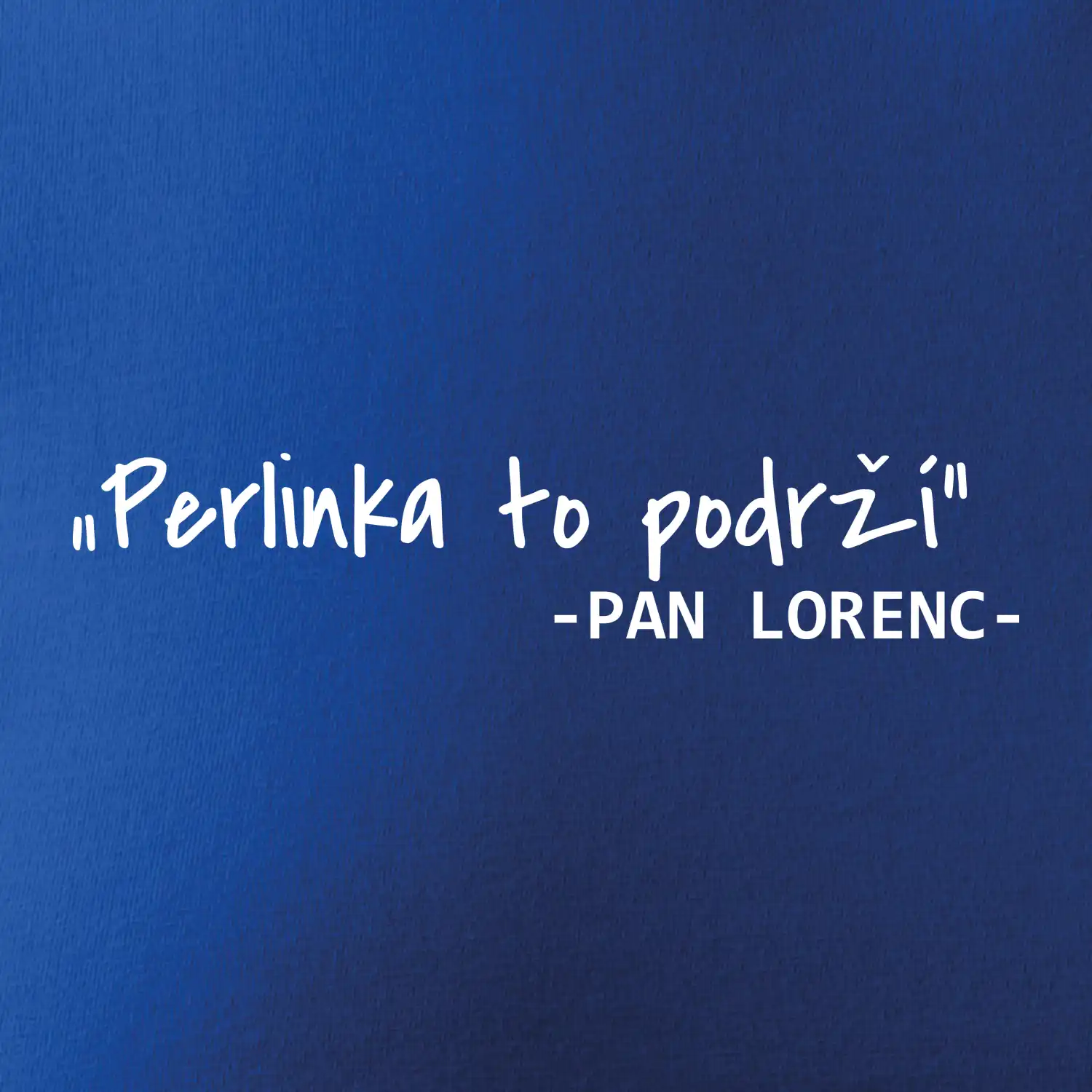 Stavíme svépomoci -  Perlinka to podrží