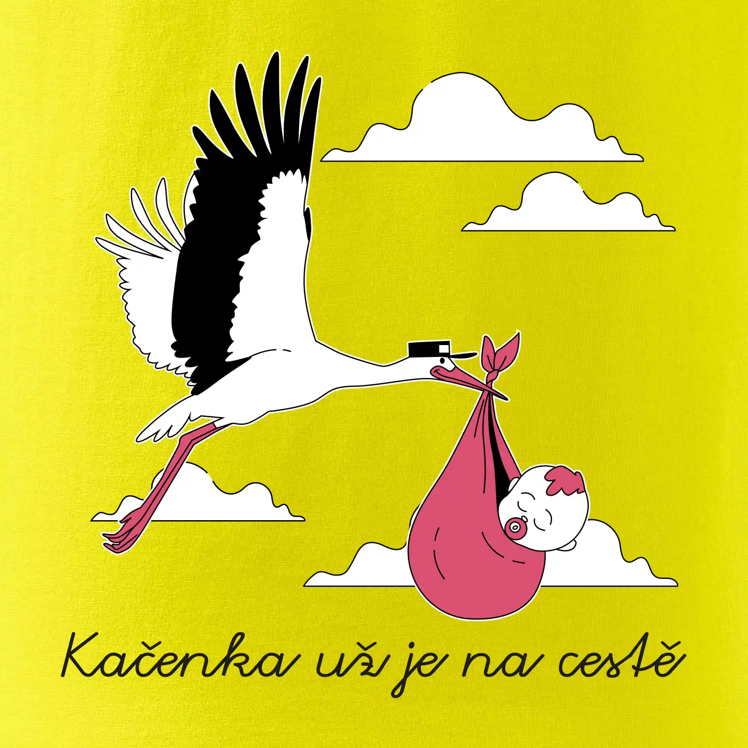 Holčička už je na cestě - Vaše jméno