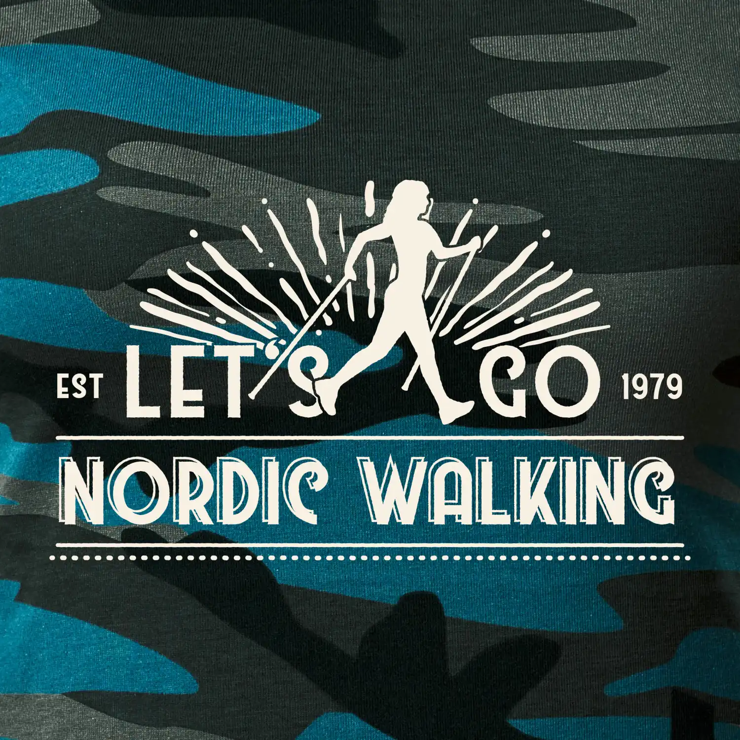 Let's go nordic walking - vintage