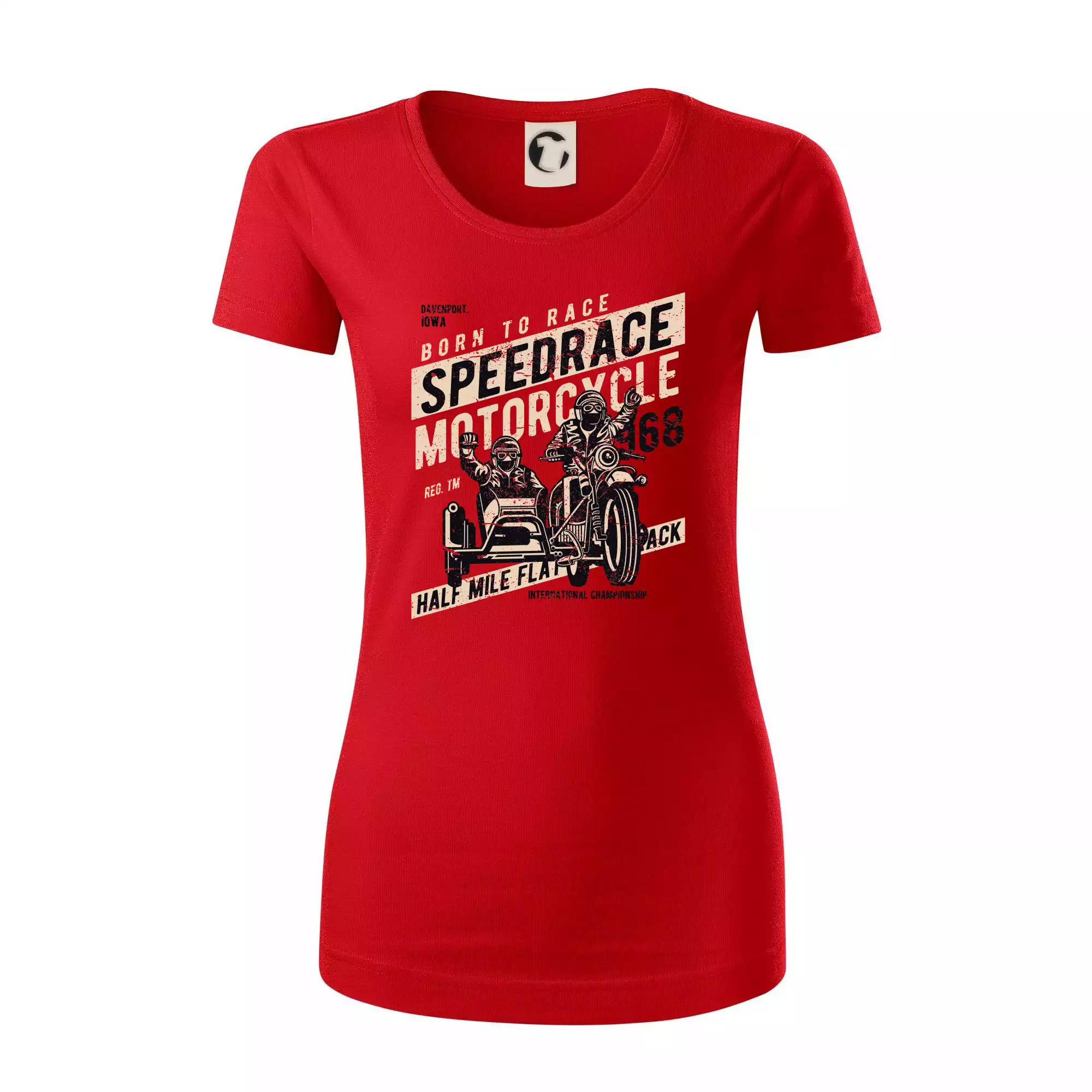 Speedrace motrcycle half mile