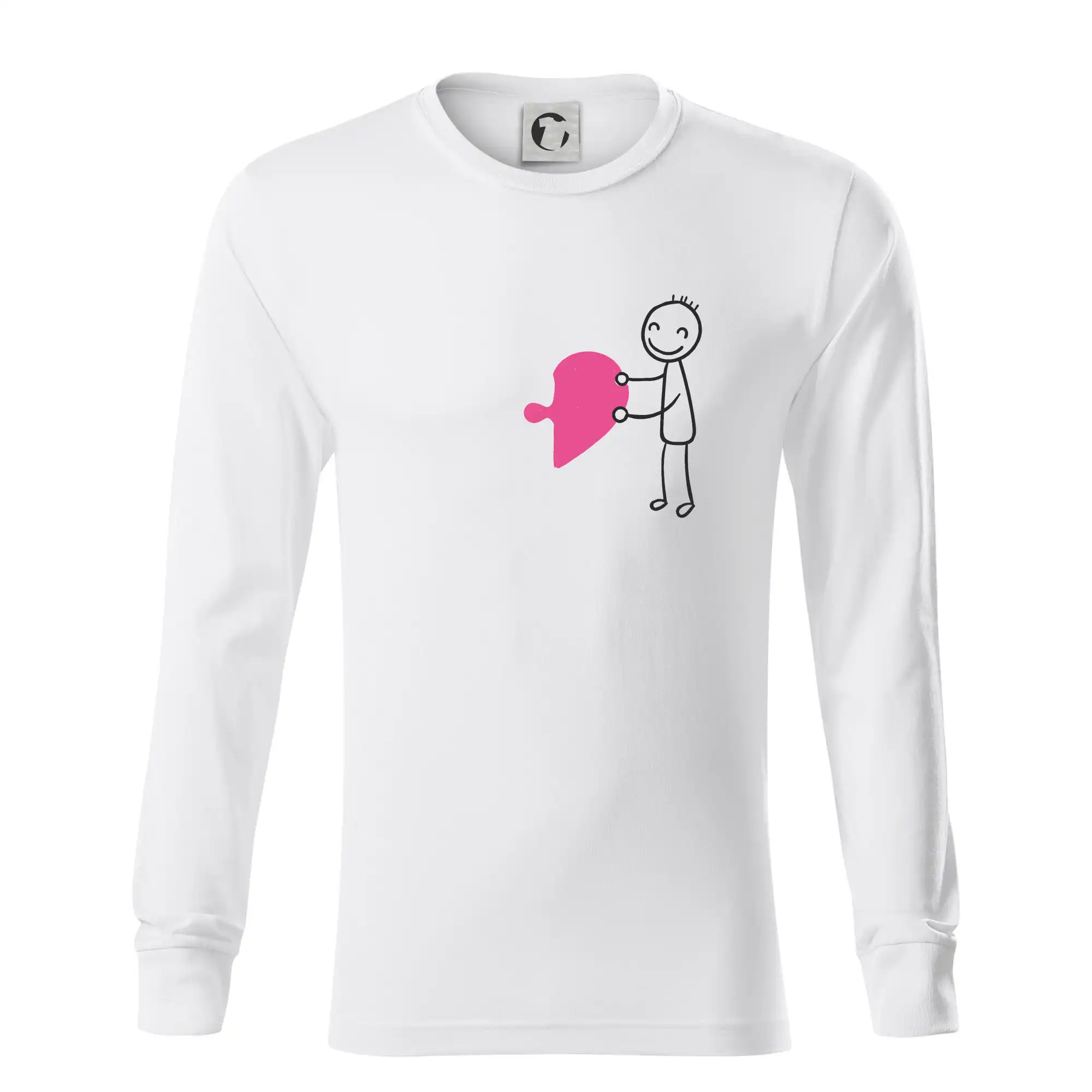 Párová trička puzzle postavička