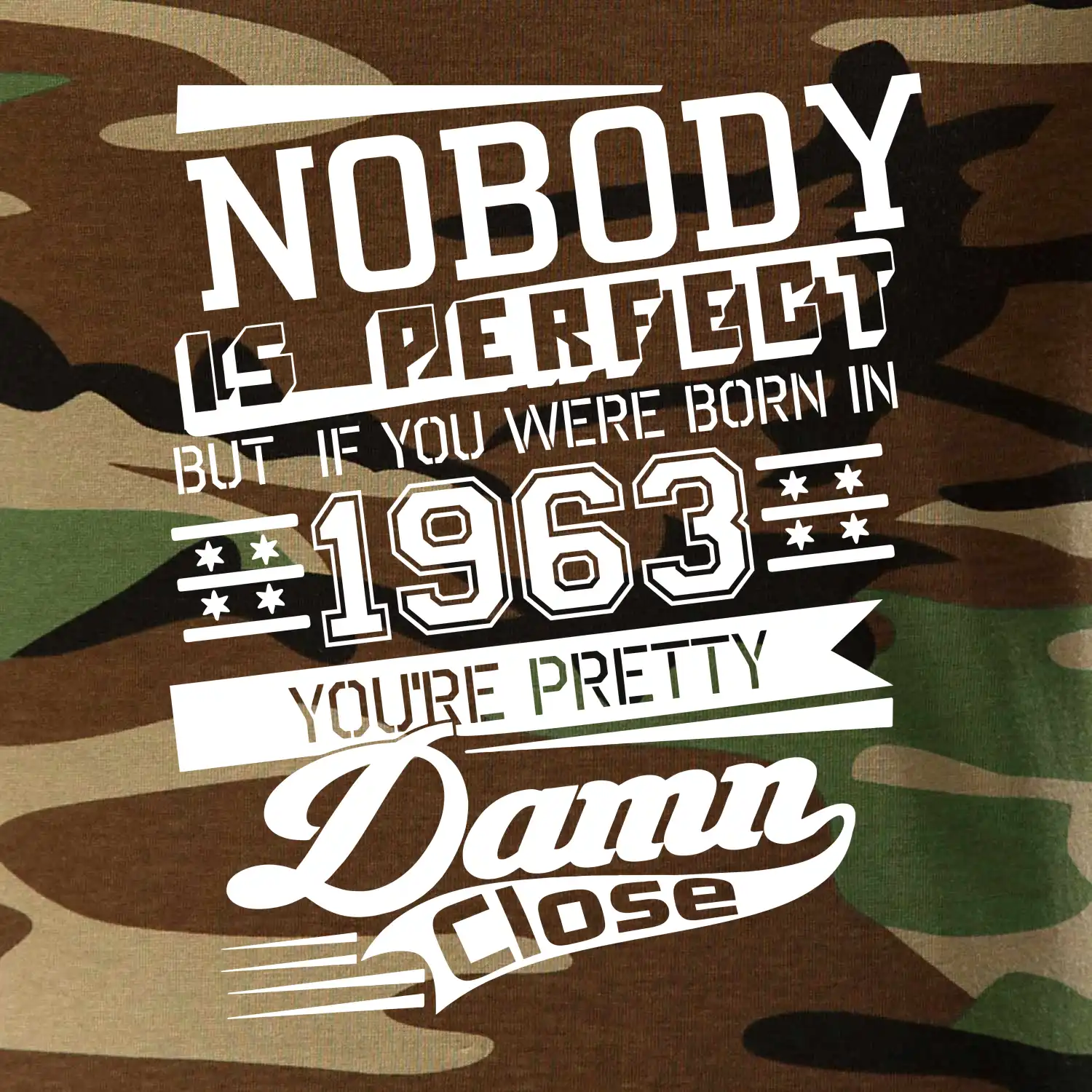 Nobody is perfect - 1963