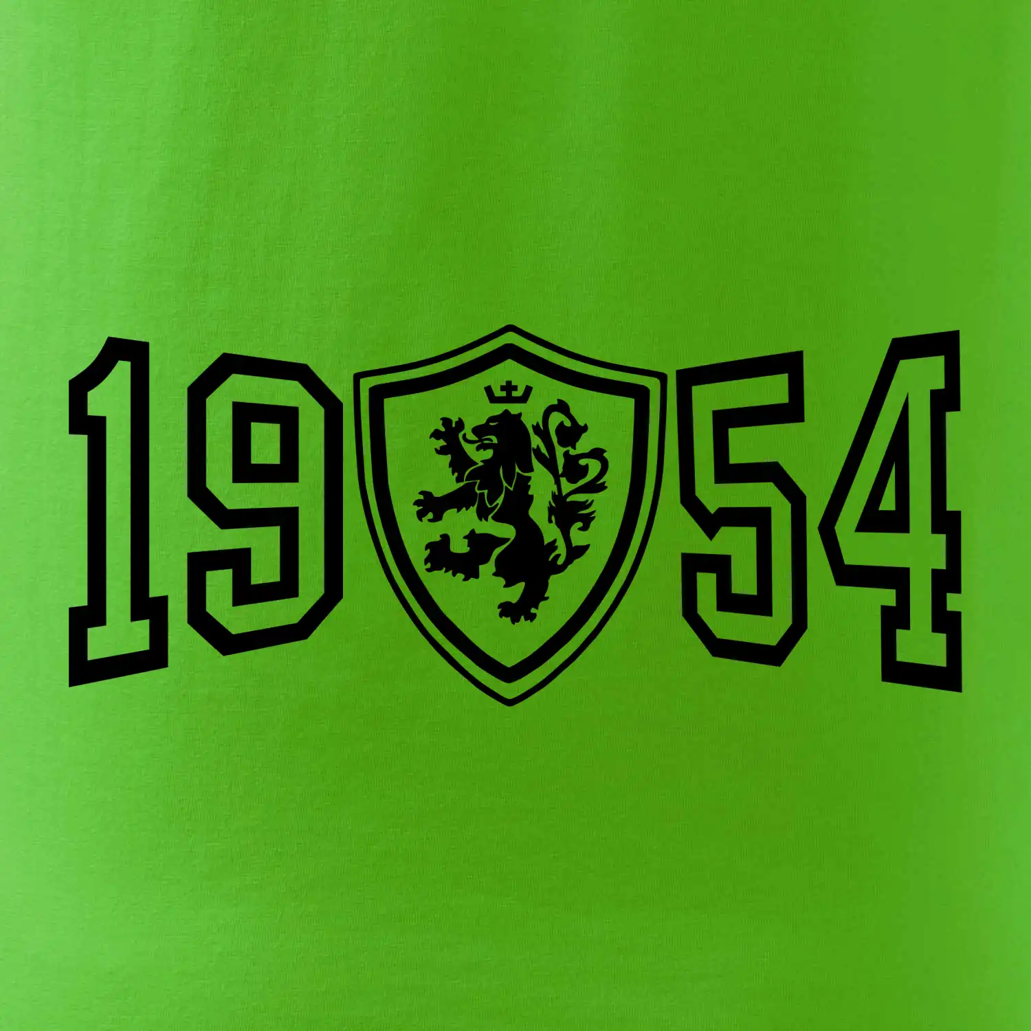 Narozeninový motiv - znak - 1954