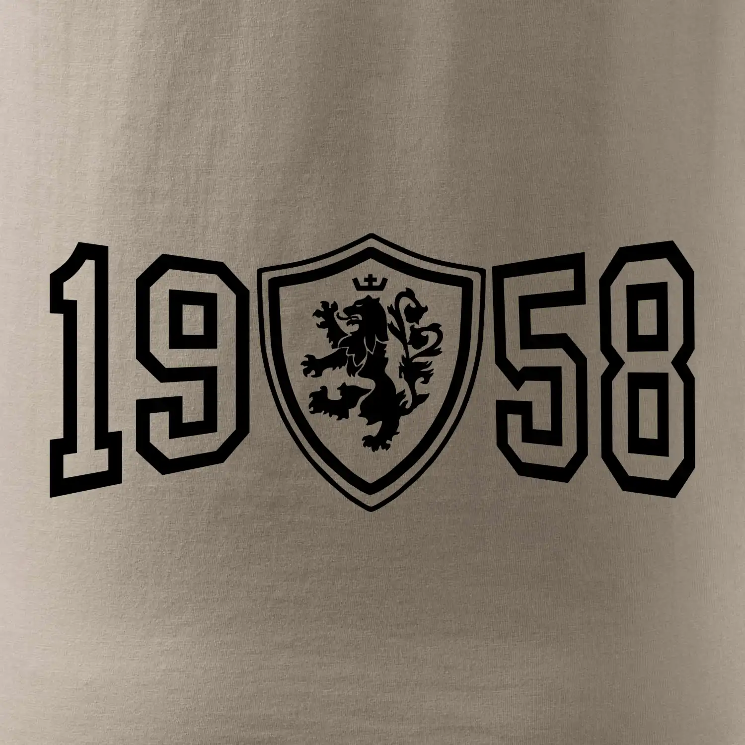 Narozeninový motiv - znak - 1958