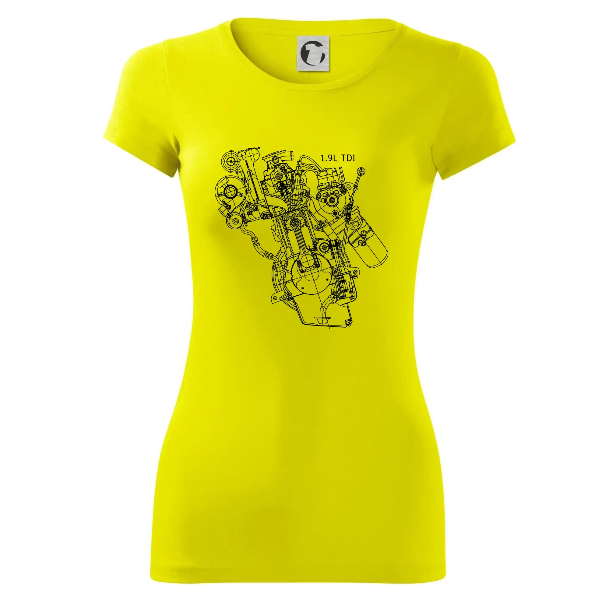 Motor Škoda/ VW 1.9L  TDI z boku