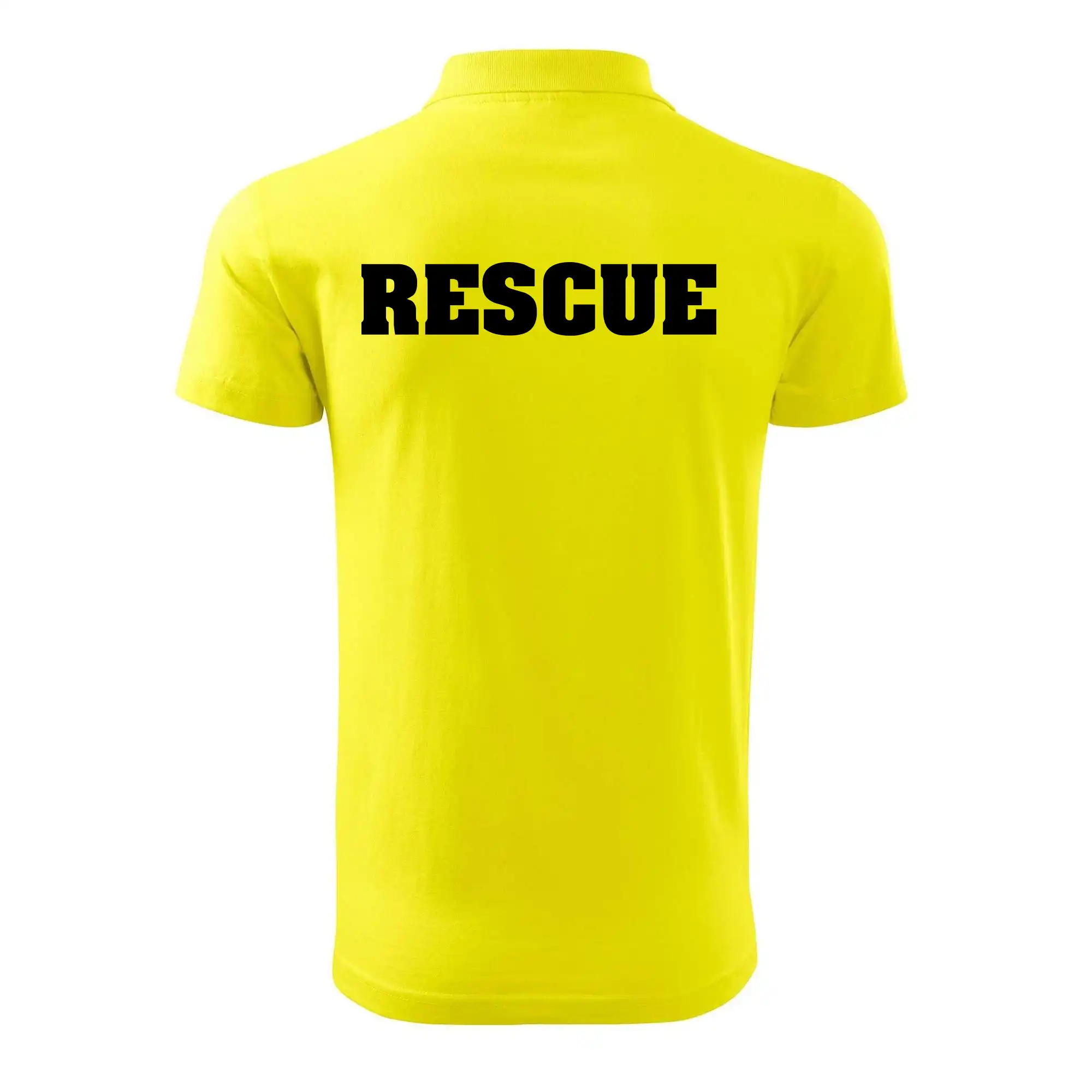 Rescue - Hvězda na prsu +  nápis na zádech