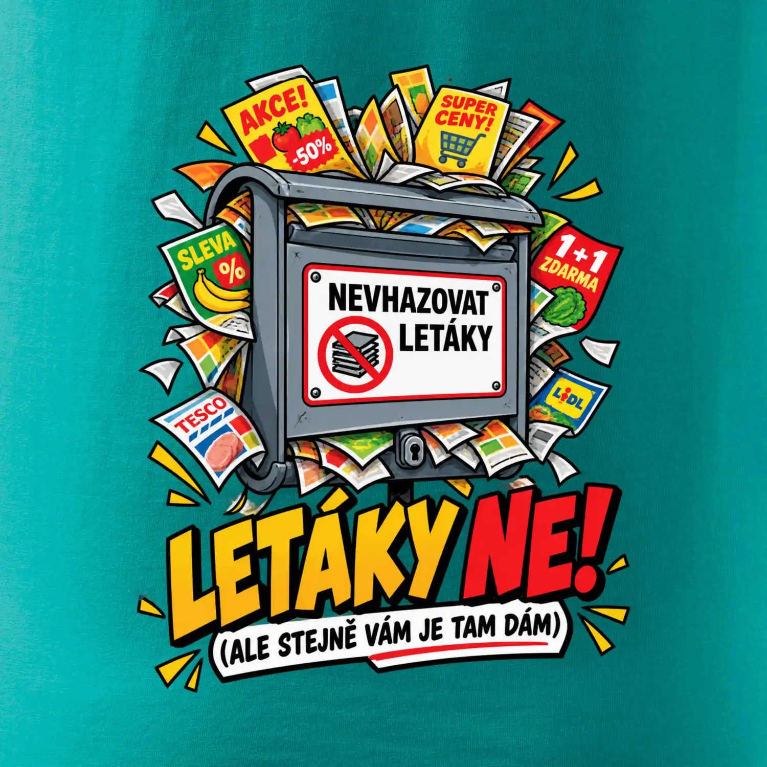 Letáky ne