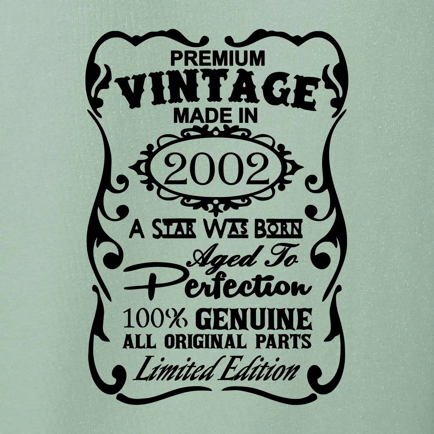 Vintage Etiketa - 2002