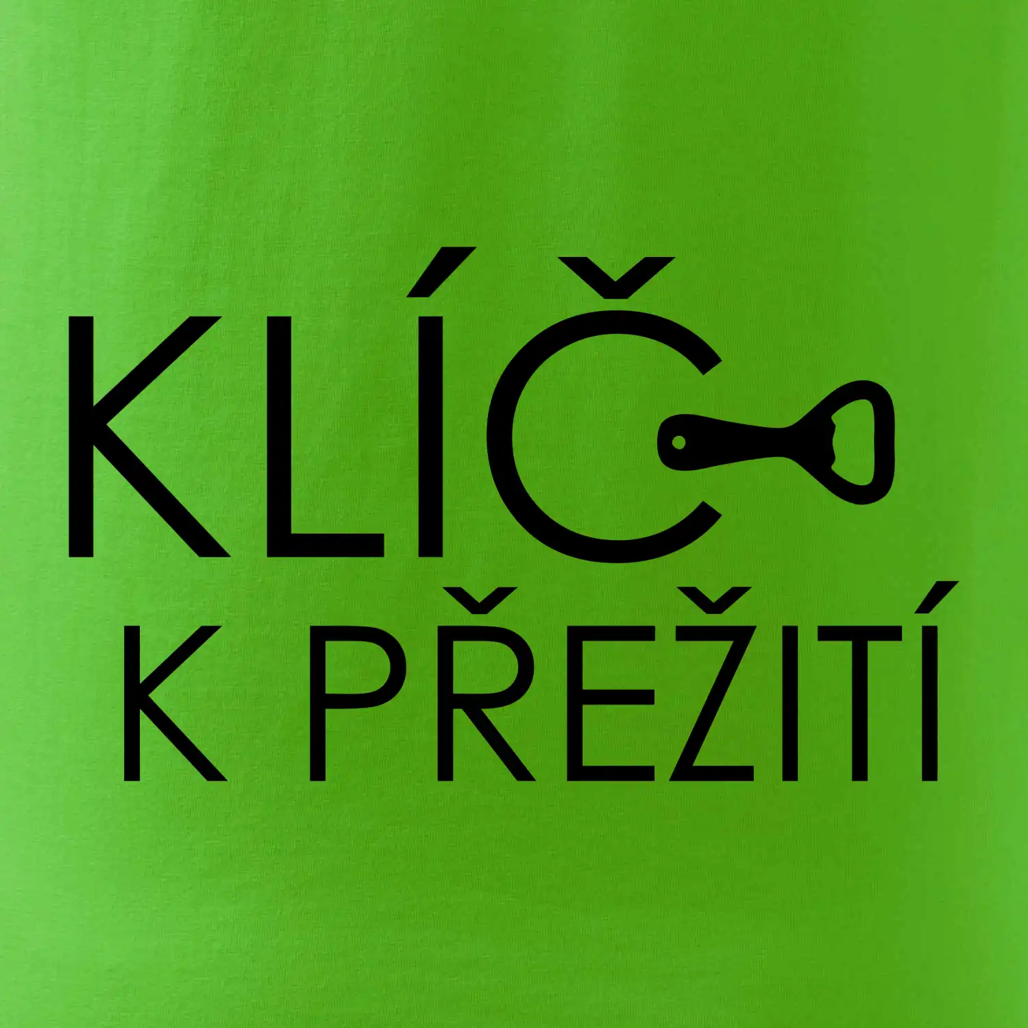 Klíč k přežití otvírák