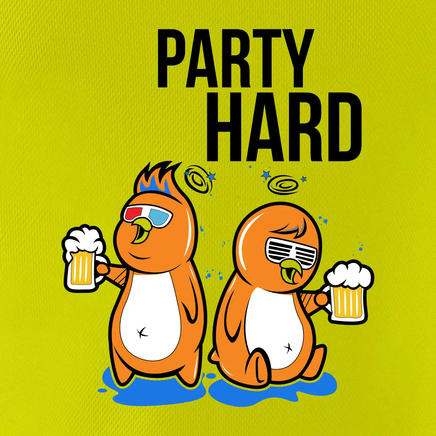 Party hard ptáci