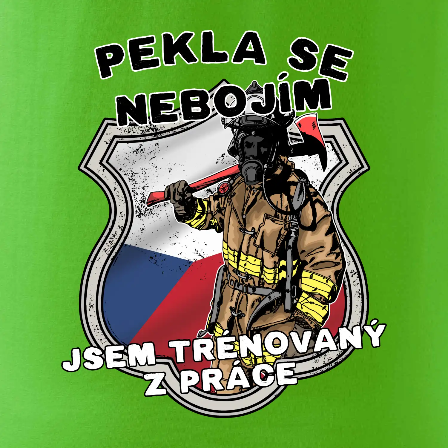 Hasič jsem trénovaný z práce