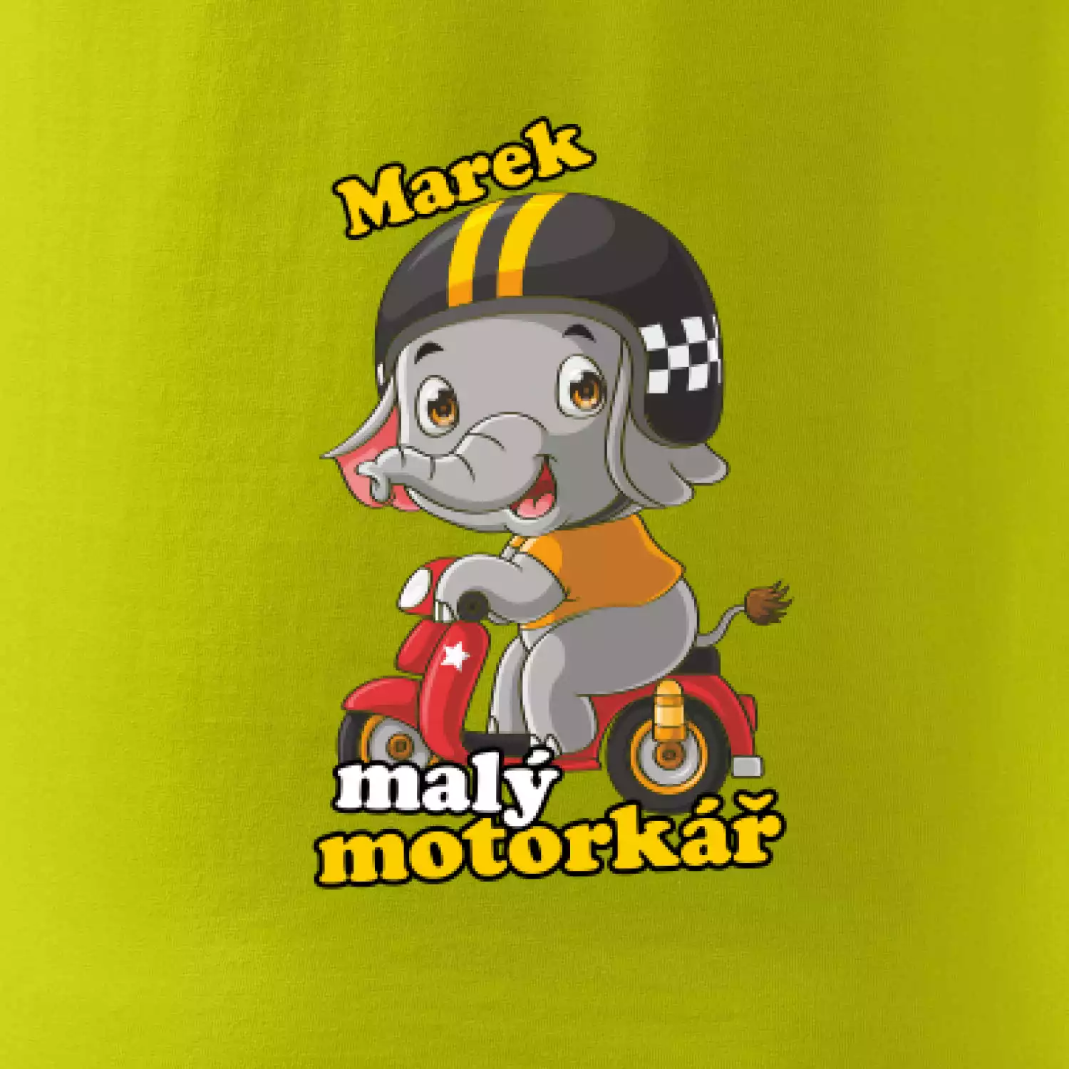 Malý motorkář - vlastní jméno