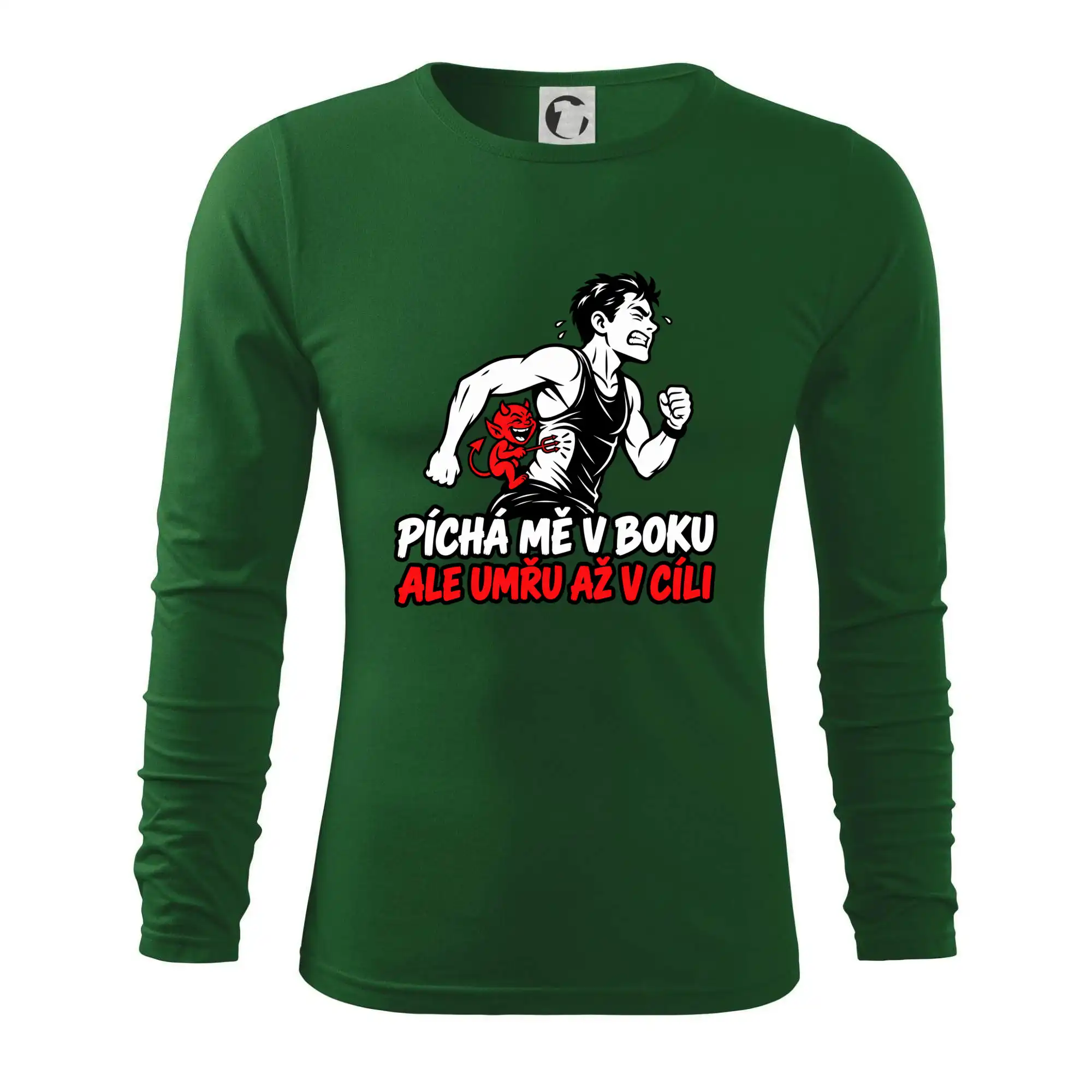 Běžec píchá mě v boku