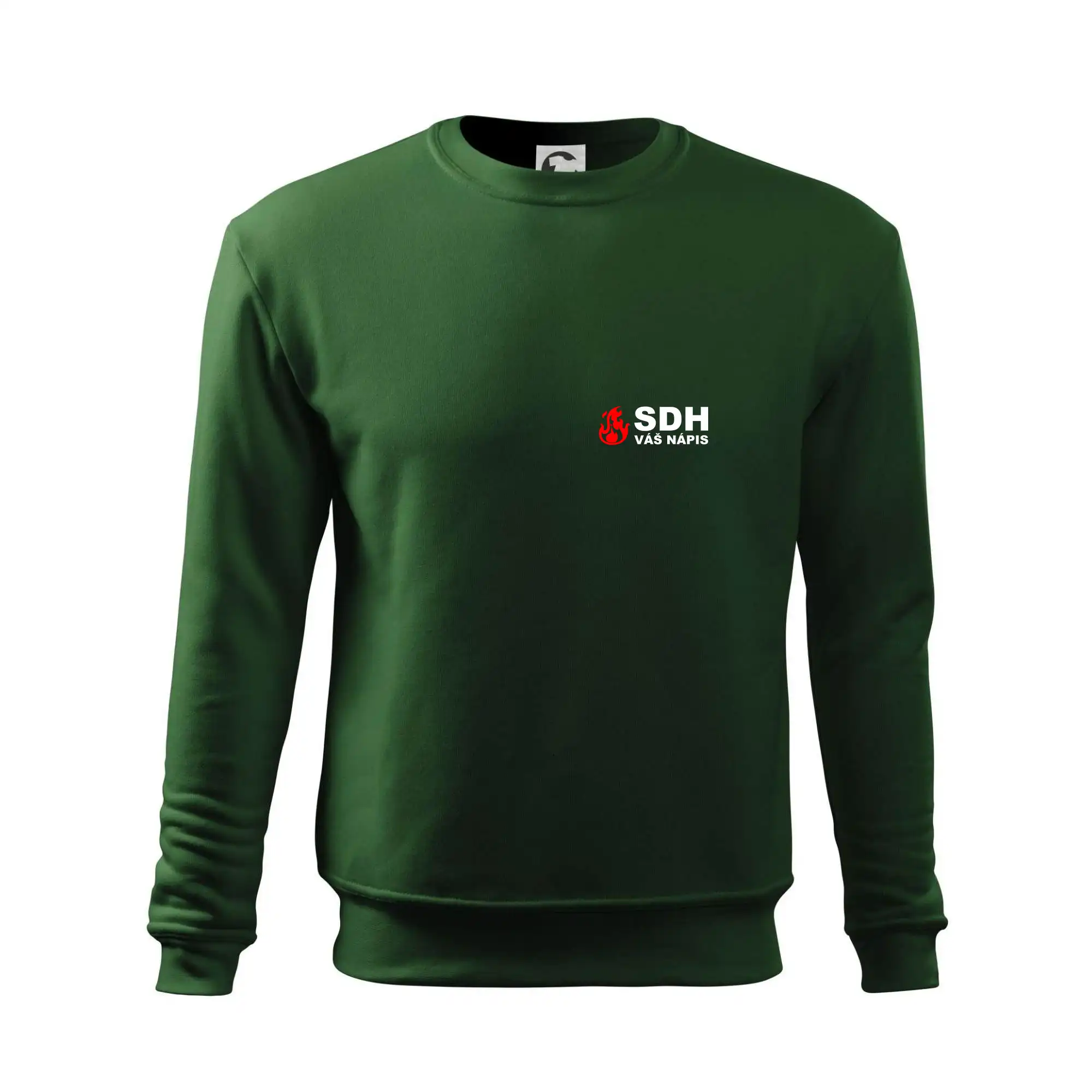 SDH nápis (oheň, název sboru - vlastní nápis)